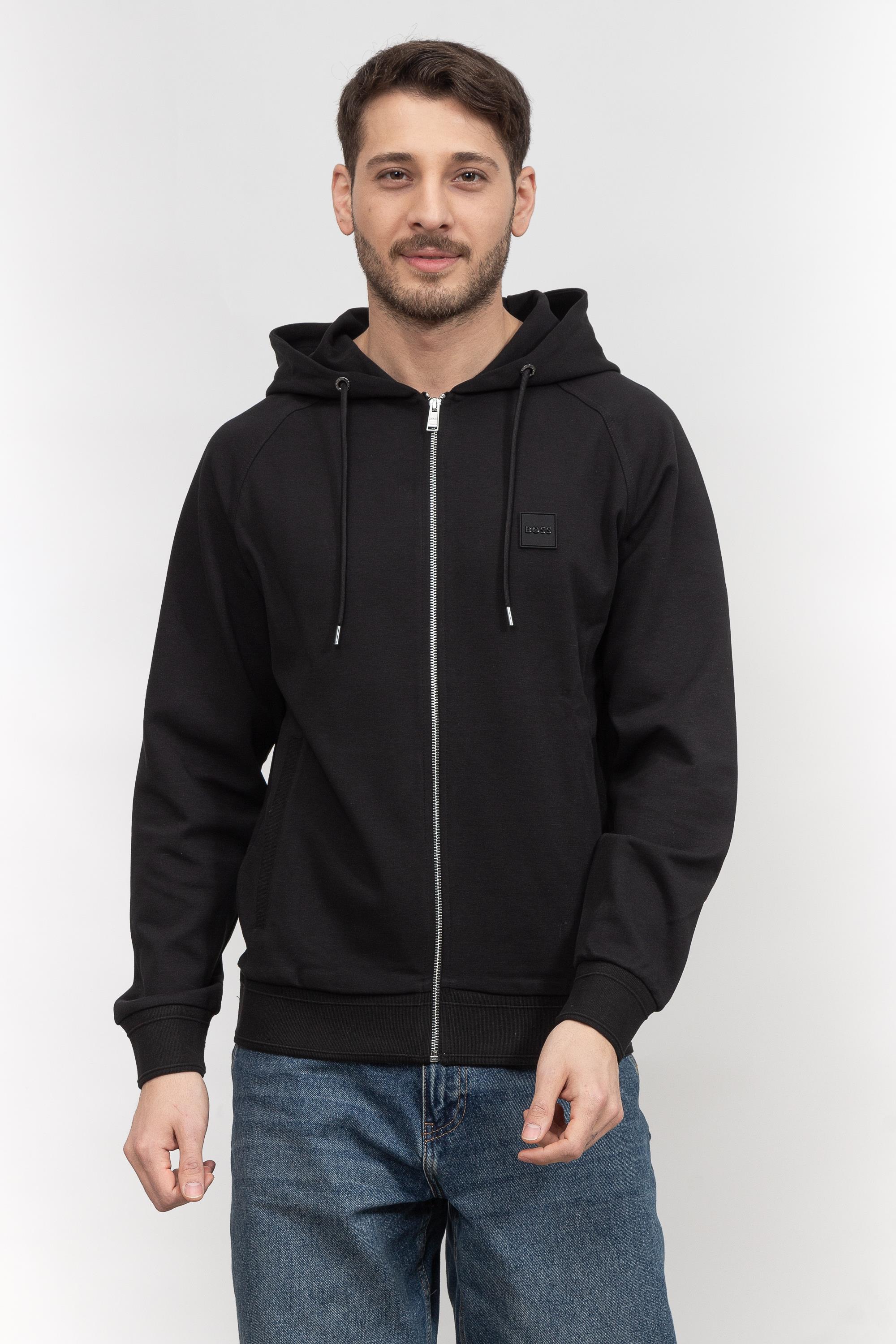 Boss Steele Erkek Fermuarlı Sweatshirt