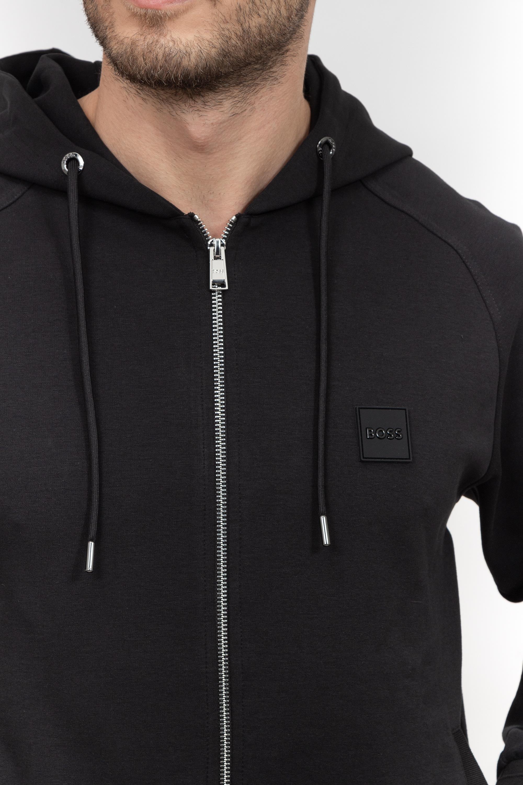 Boss Steele Erkek Fermuarlı Sweatshirt