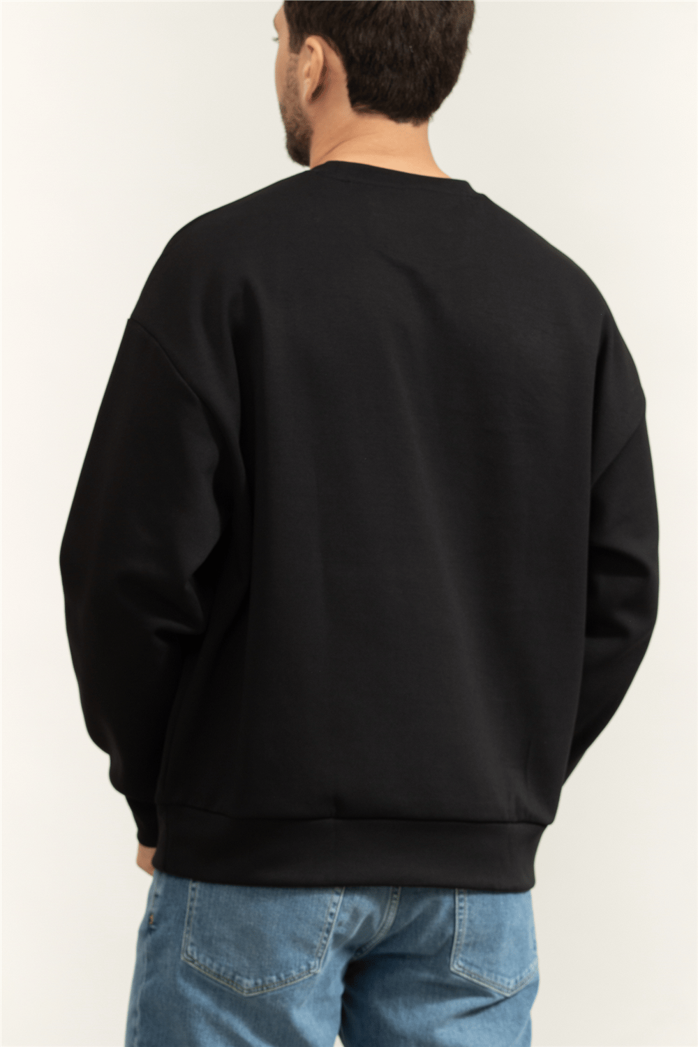 Boss Stenson Erkek Bisiklet Yaka Sweatshirtshirt