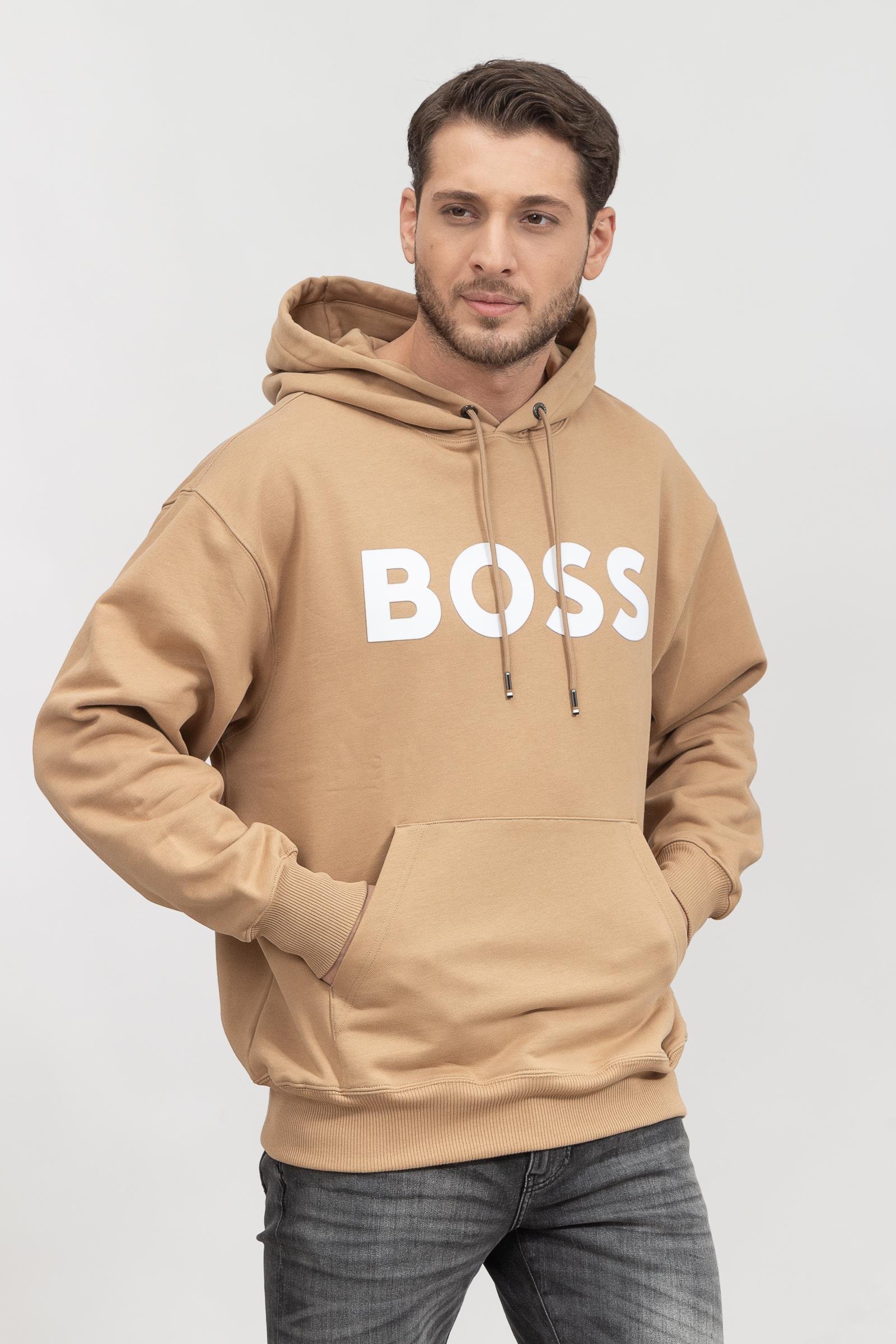 Boss Sullivan Erkek Kapüşonlu Sweatshirt