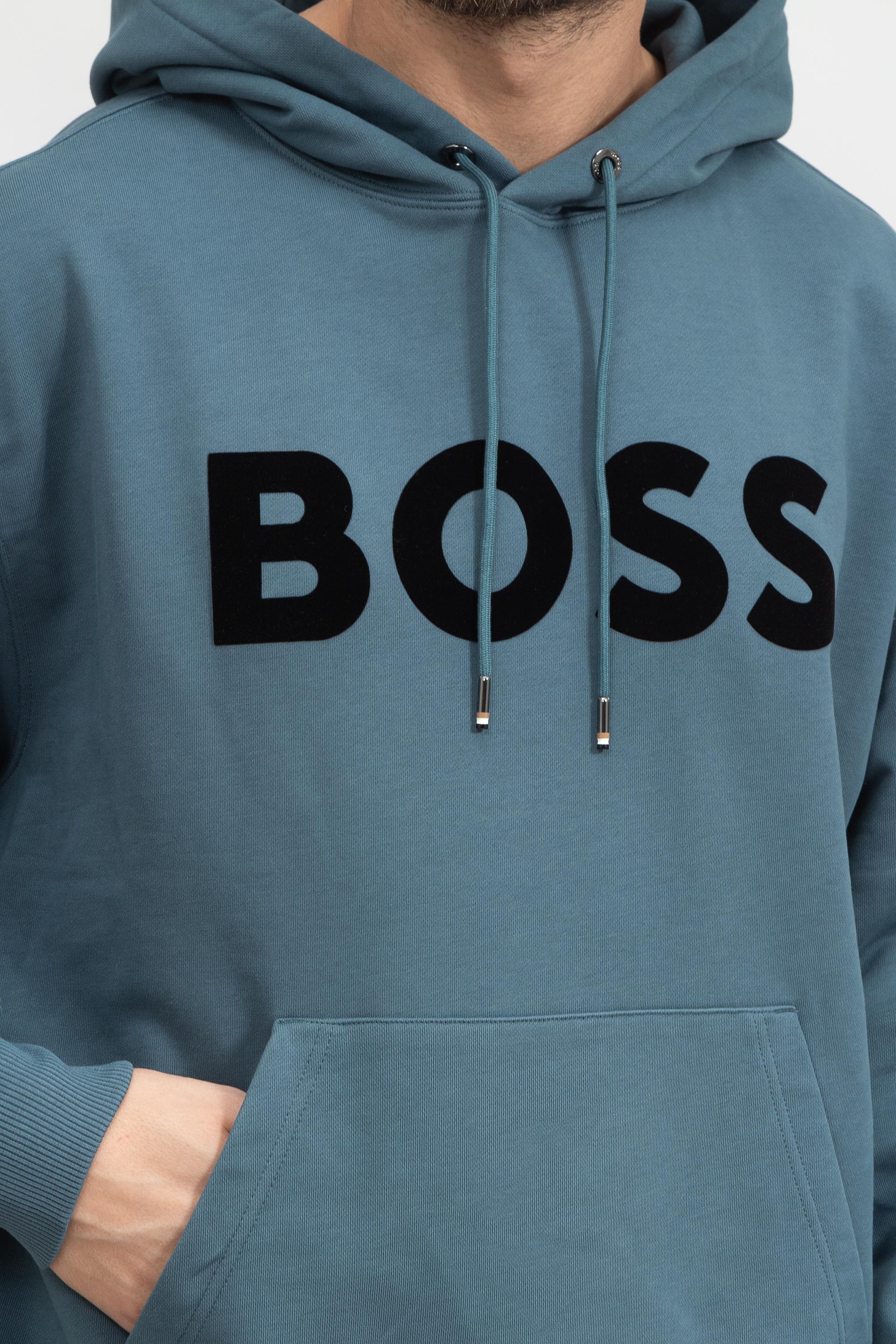 Boss Sullivan Erkek Kapüşonlu Sweatshirt