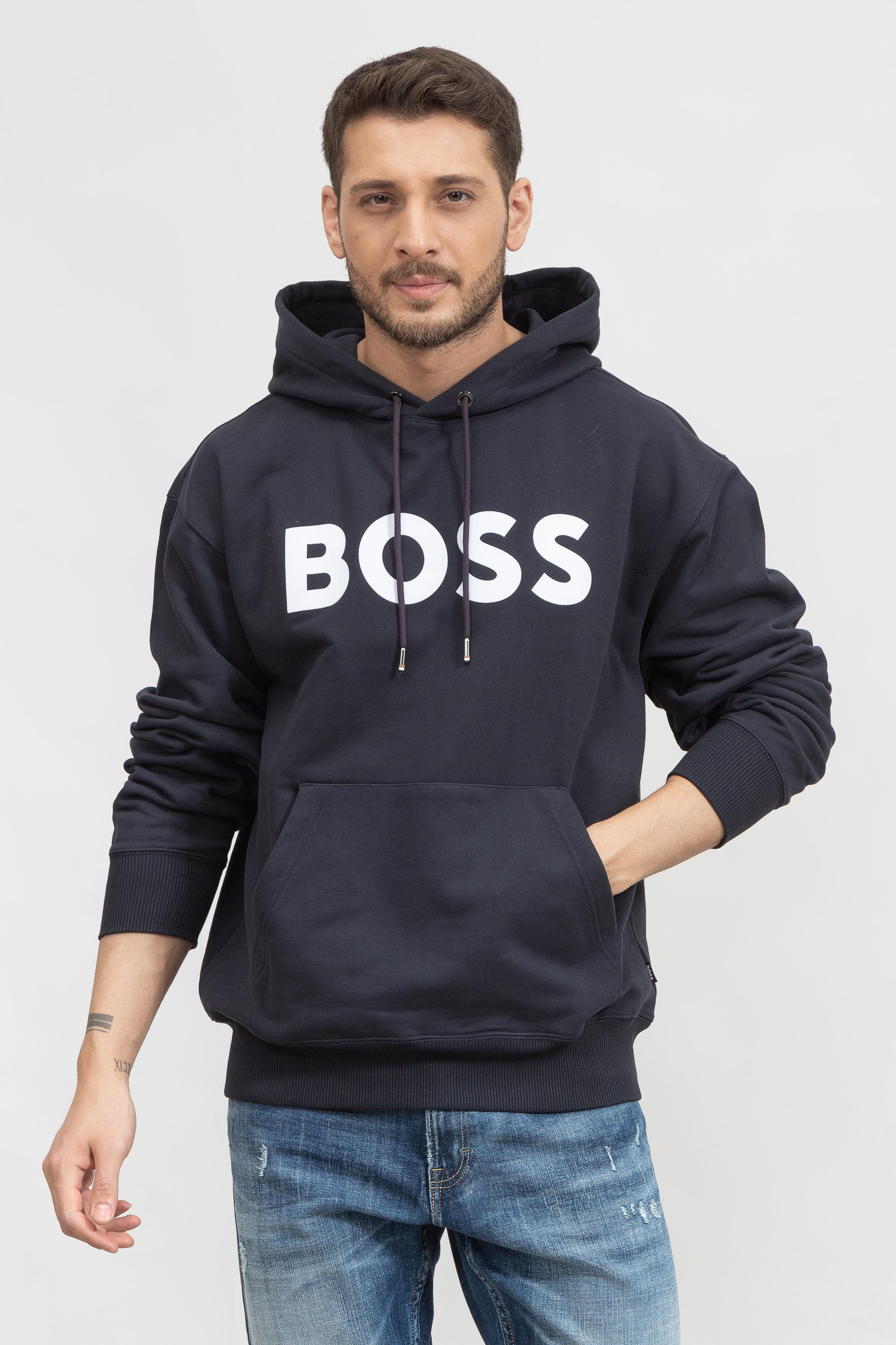 Boss Sullivan Erkek Kapüşonlu Sweatshirt