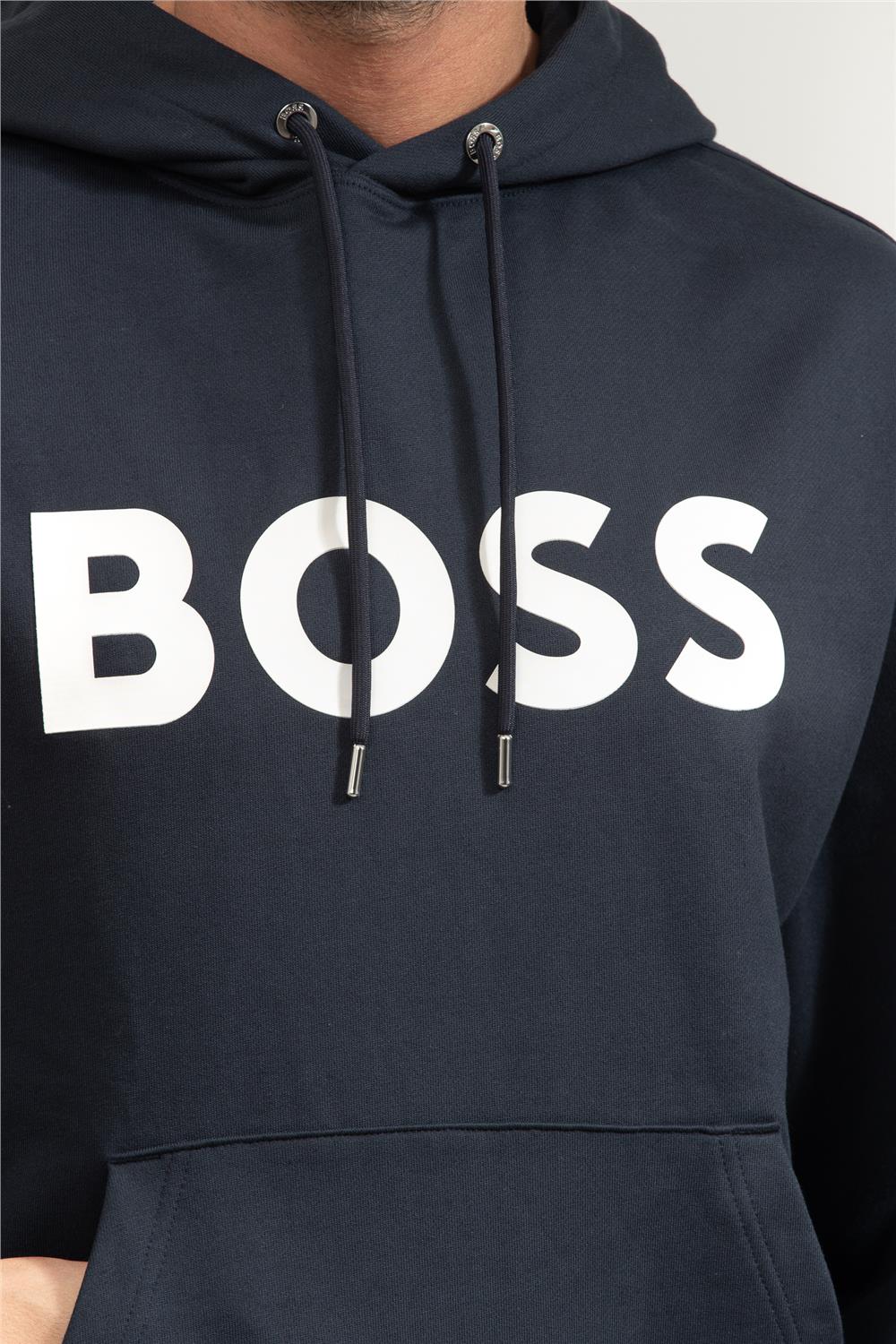 Boss Sullivan Erkek Kapüşonlu Sweatshirt