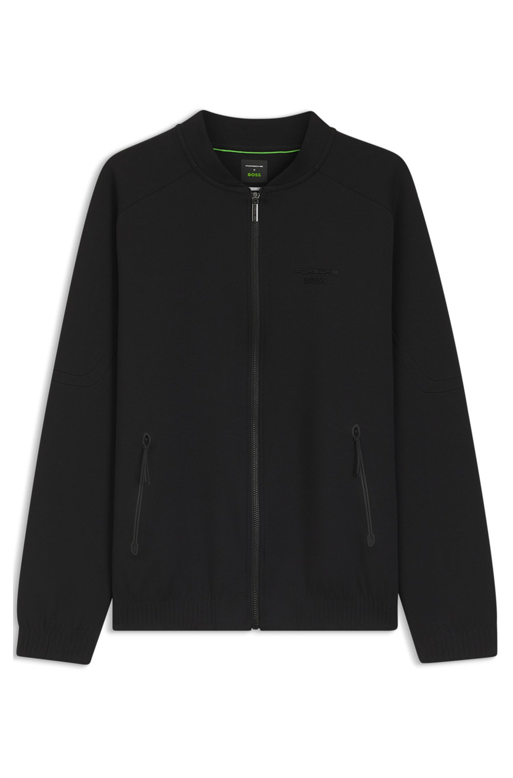 Boss Sw Ps Spirit70 Bo Erkek Fermuarlı Sweatshirt Siyah