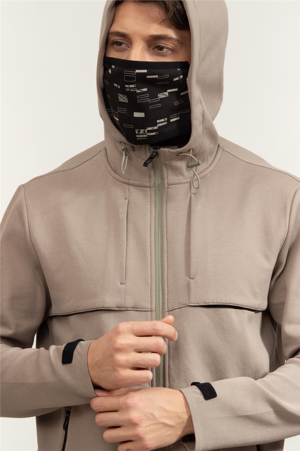 Boss Sybrique Erkek Fermuarlı Sweatshirt