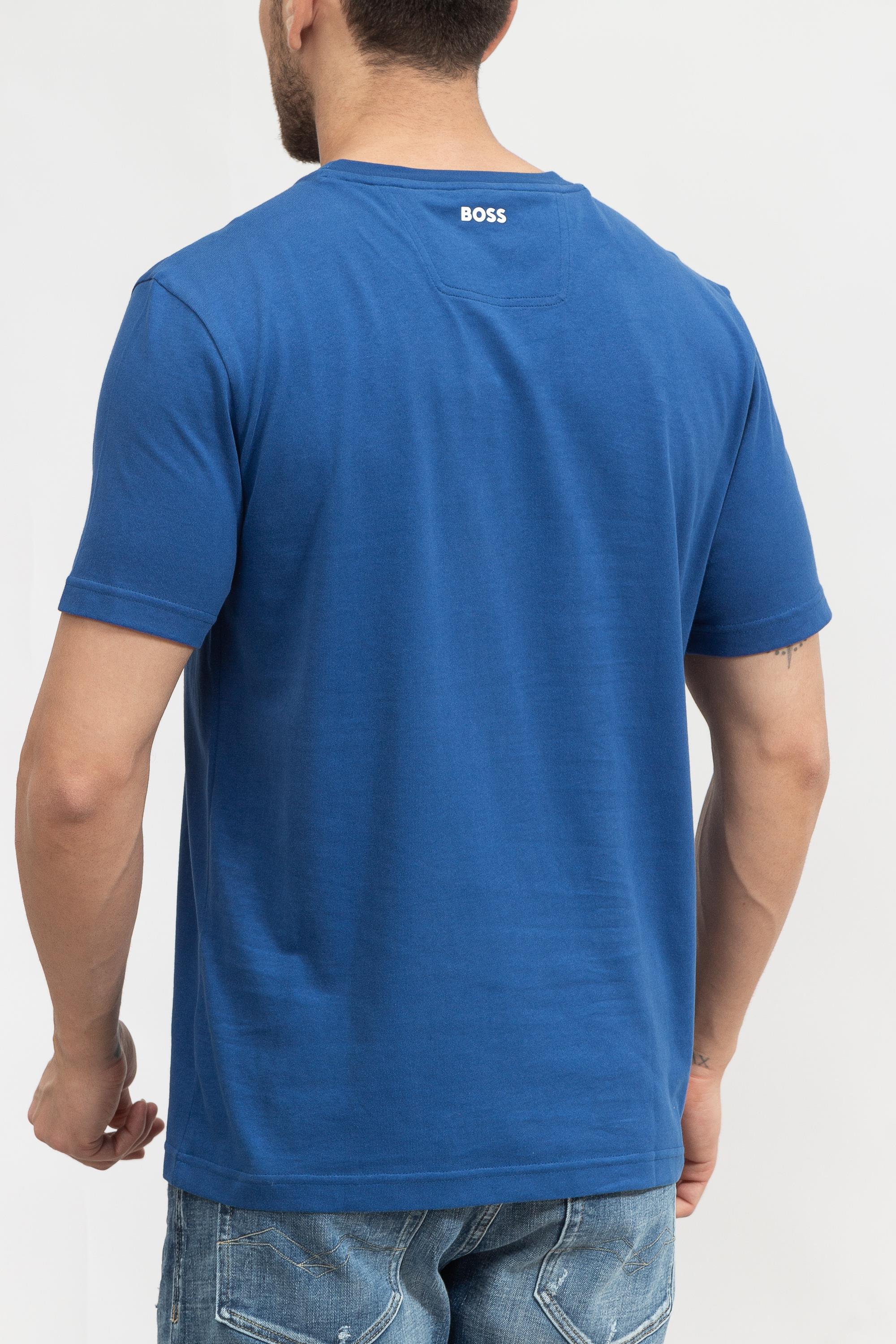 Boss Tee Erkek Bisiklet Yaka T-Shirt
