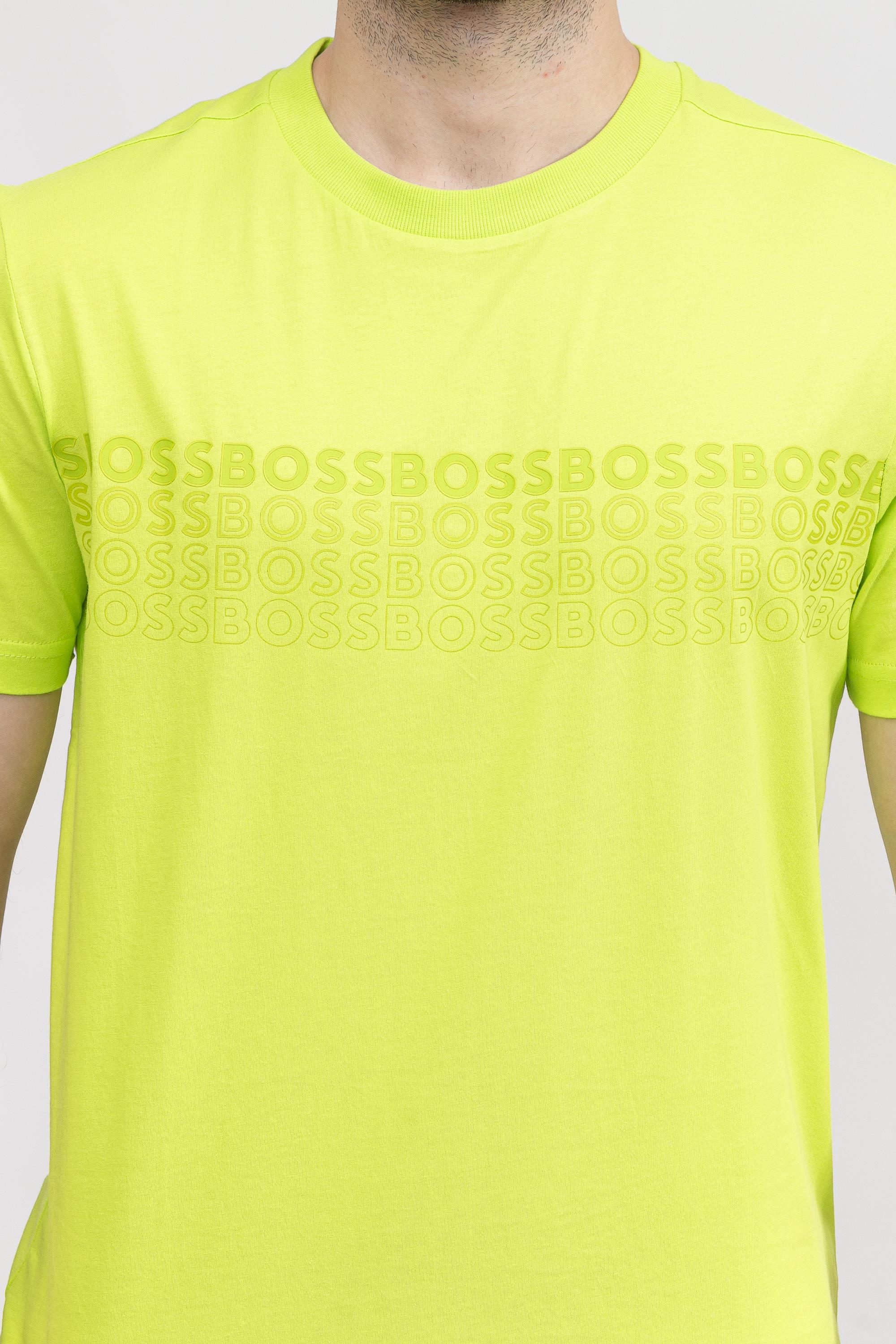 Boss Tee Erkek Bisiklet Yaka T-Shirt