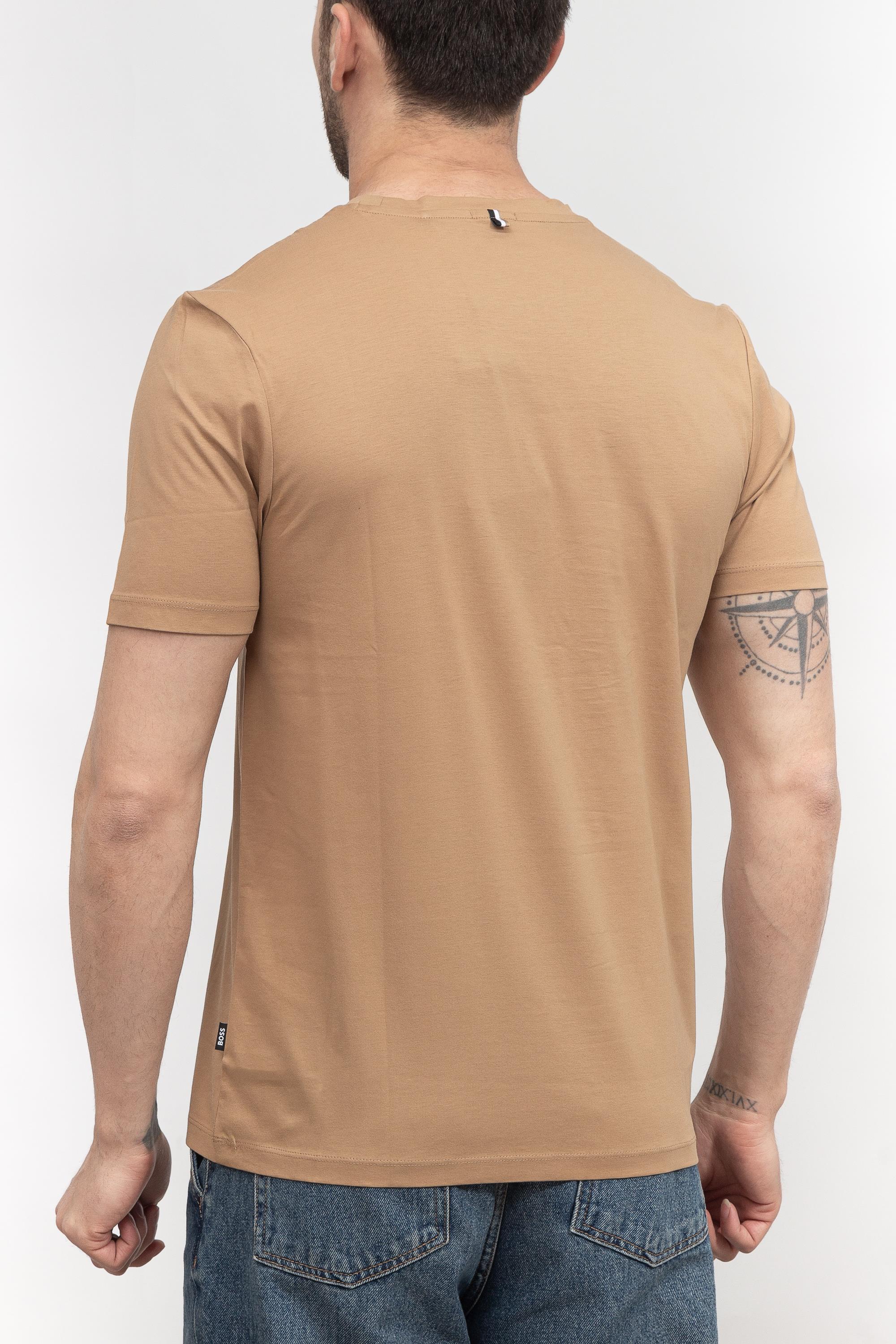 Boss Tessler Erkek Bisiklet Yaka T-Shirt