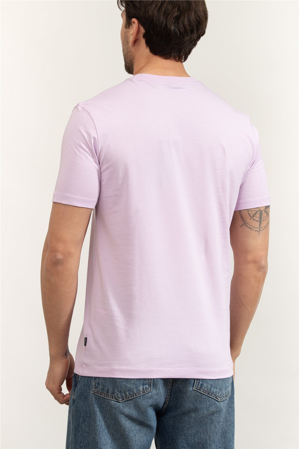 Boss Thompson Erkek Bisiklet Yaka T-Shirt