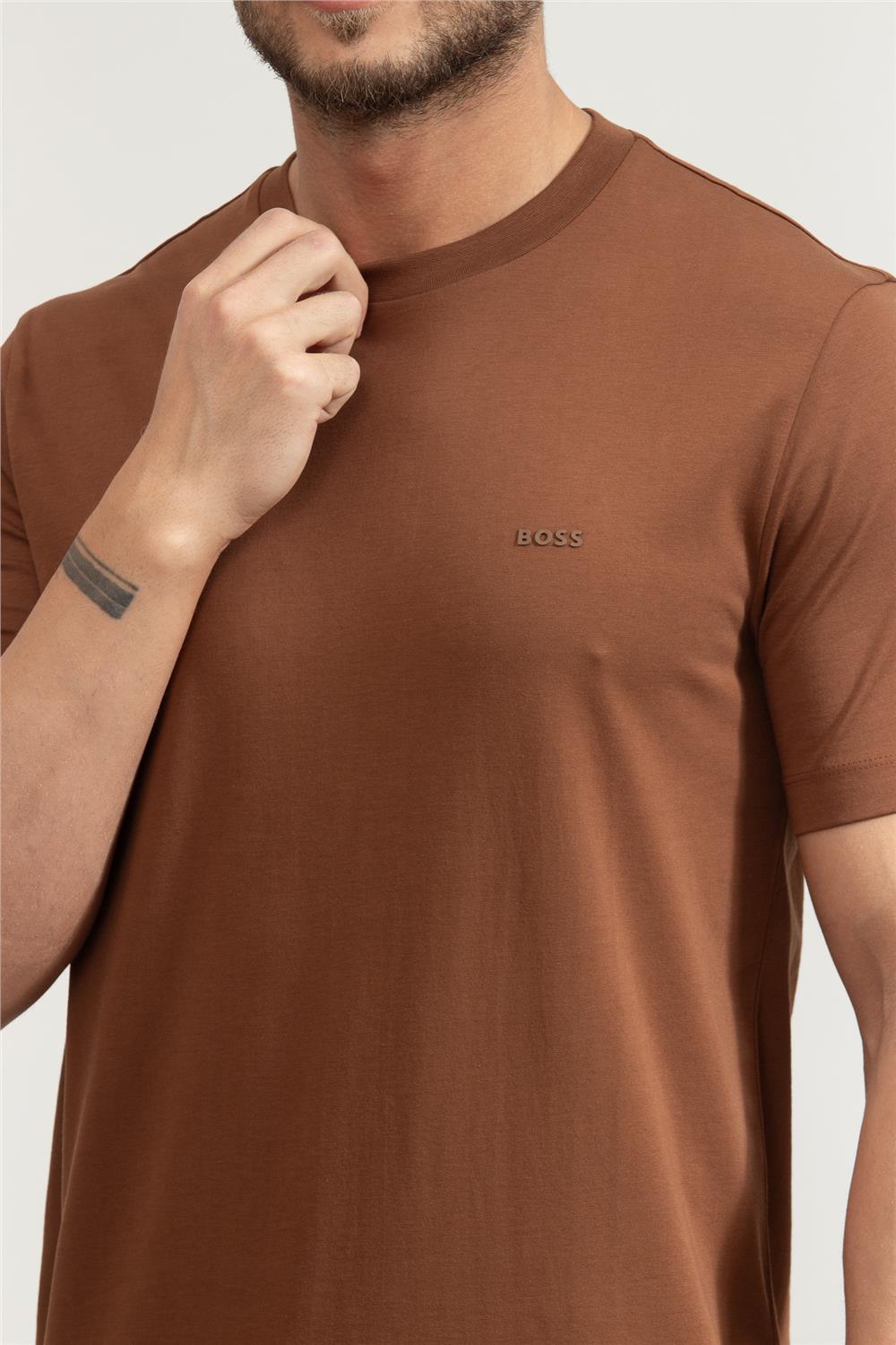 Boss Thompson Erkek Bisiklet Yaka T-Shirt