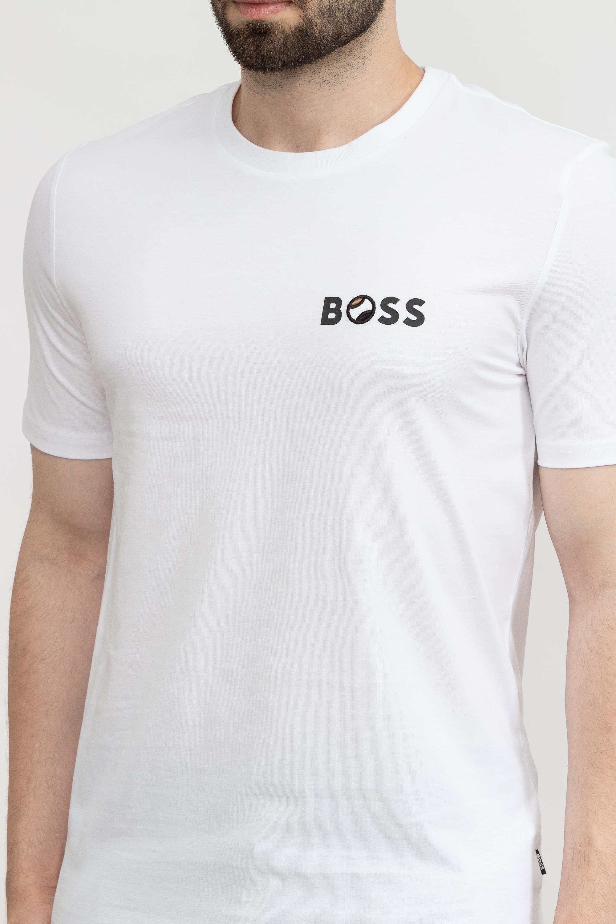 Boss Tiburt Erkek Bisiklet Yaka T-Shirt