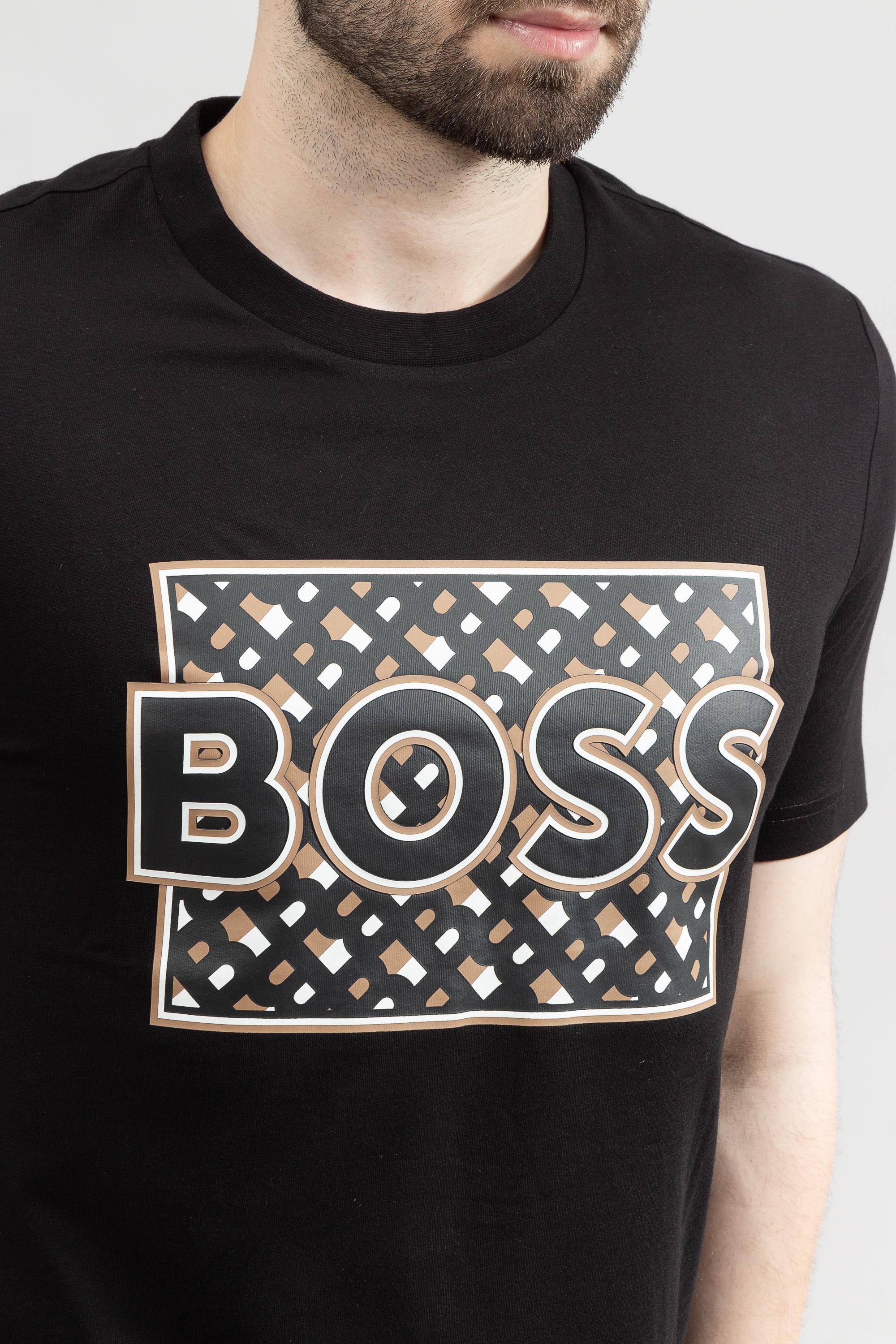 Boss Tiburt Erkek Bisiklet Yaka T-Shirt