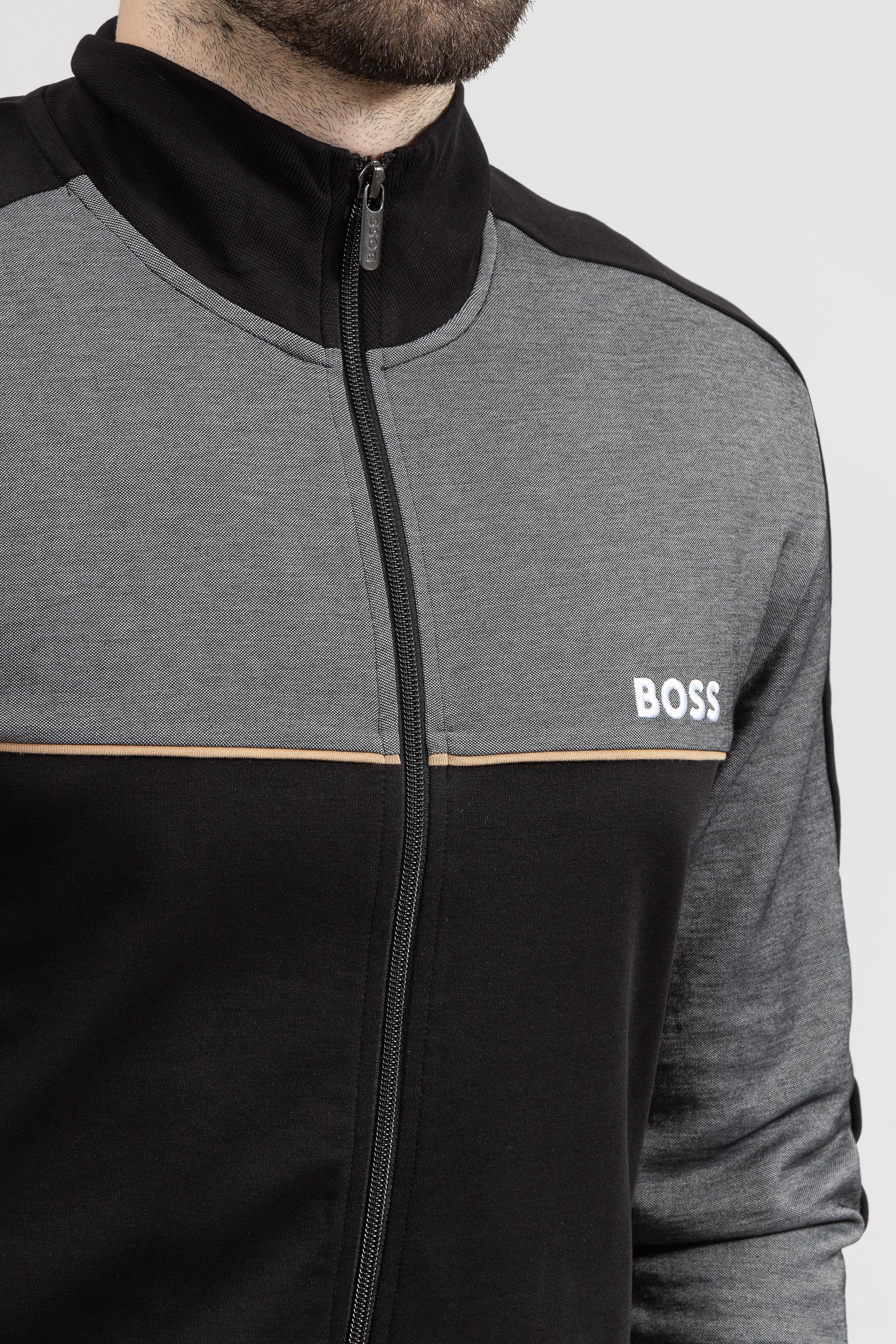 Boss Tracksuit Erkek Fermuarlı Sweatshirt