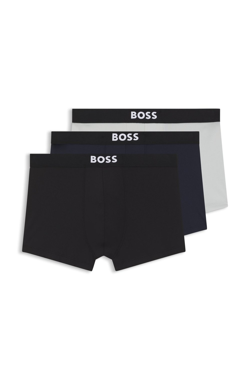 Boss Trunk 3P Micro One Erkek 3lü Boxer Çok Renkli