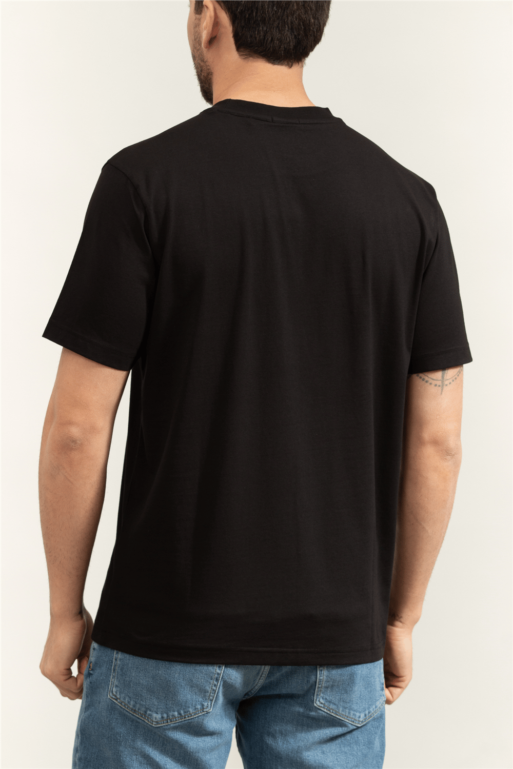 BOSS Ts Iconic Logo Erkek Bisiklet Yaka T-Shirt