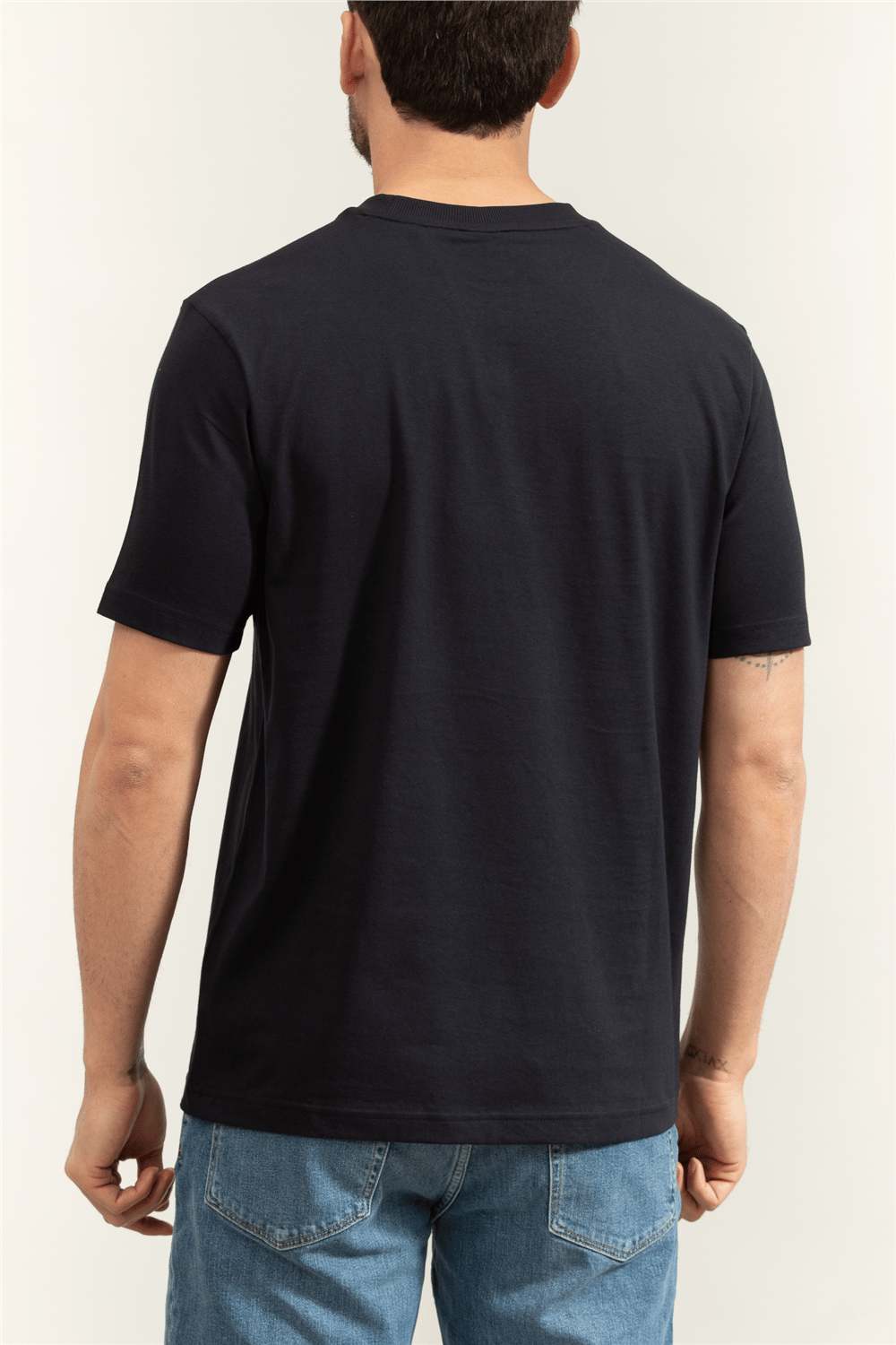 BOSS Ts Logo Erkek Bisiklet Yaka T-Shirt