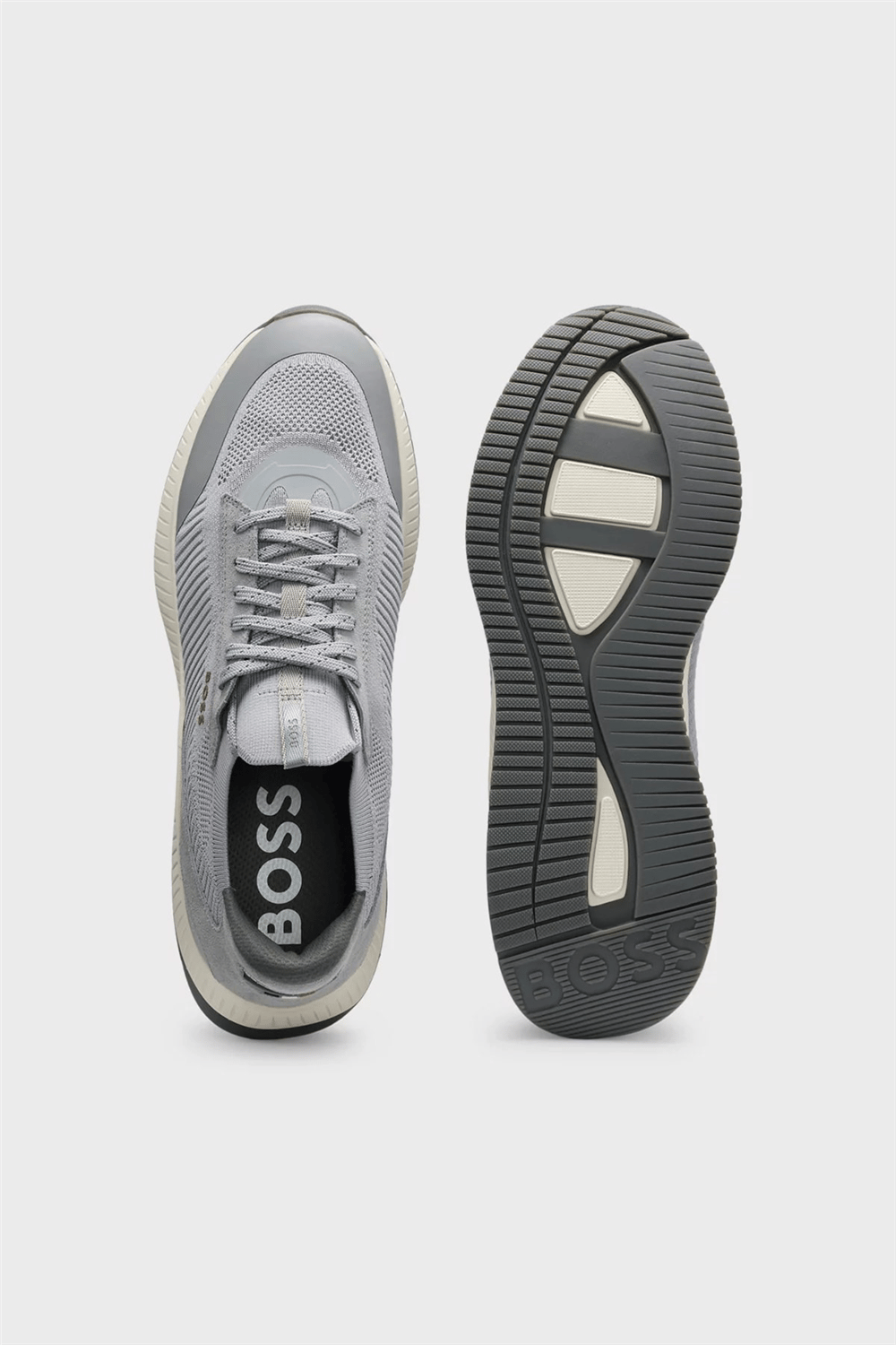 Boss TTNM EVO Slon knrsd Erkek Sneaker Gri