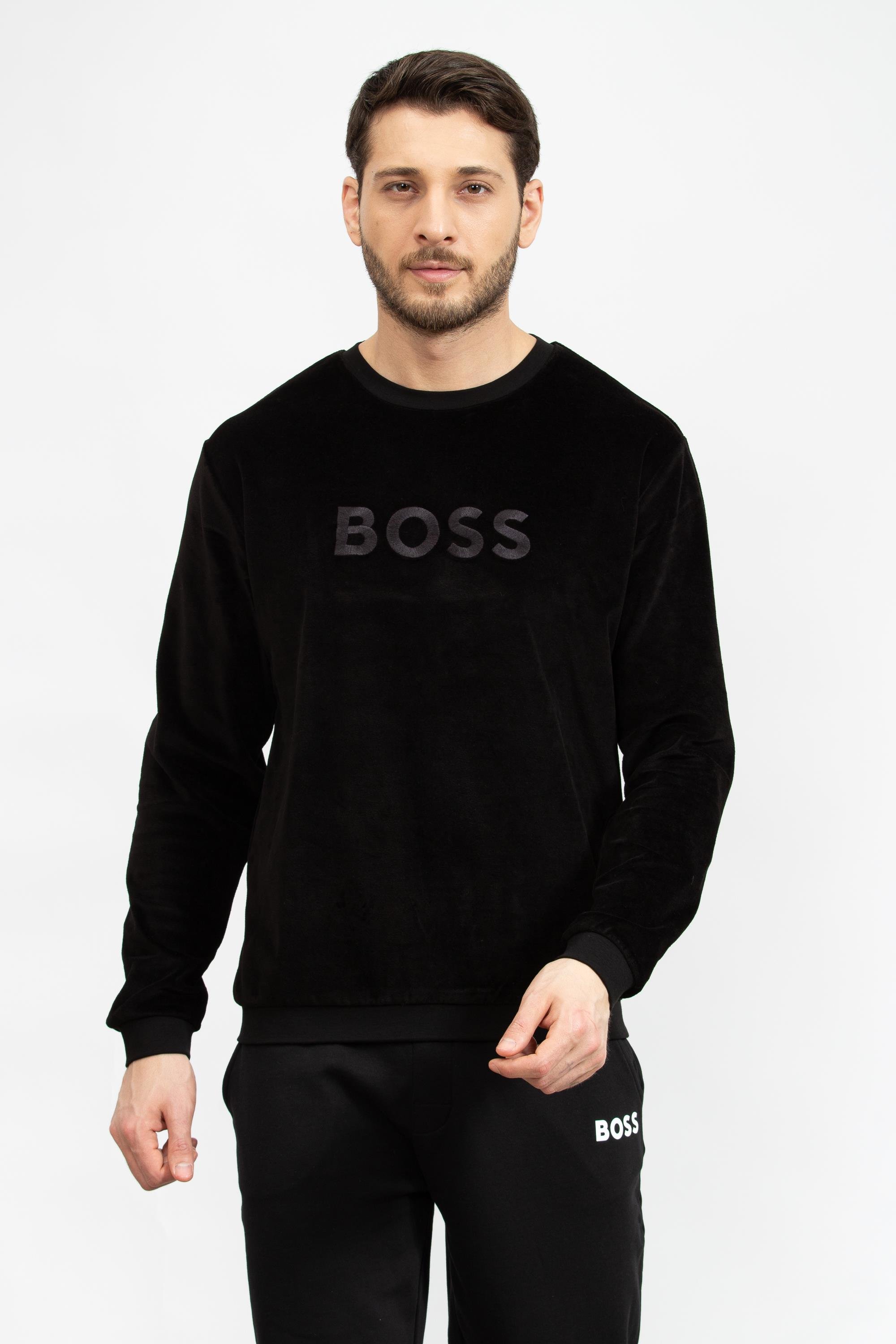 Boss Velour Erkek Pijama Üstü