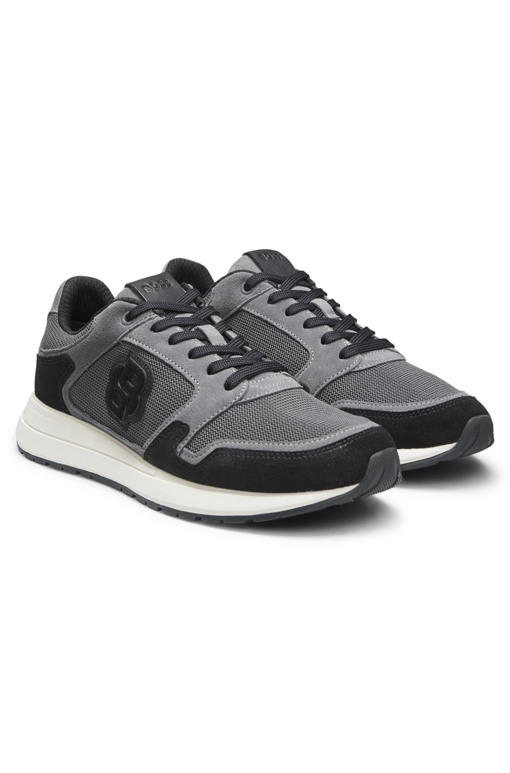 BOSS Vinston Runn Sdmebb Erkek Sneaker Gri