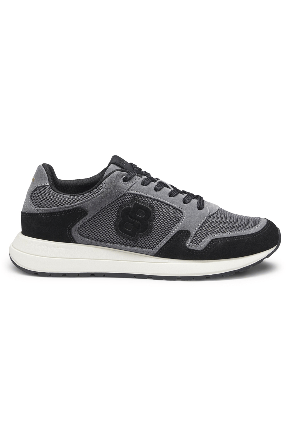 BOSS Vinston Runn Sdmebb Erkek Sneaker Gri