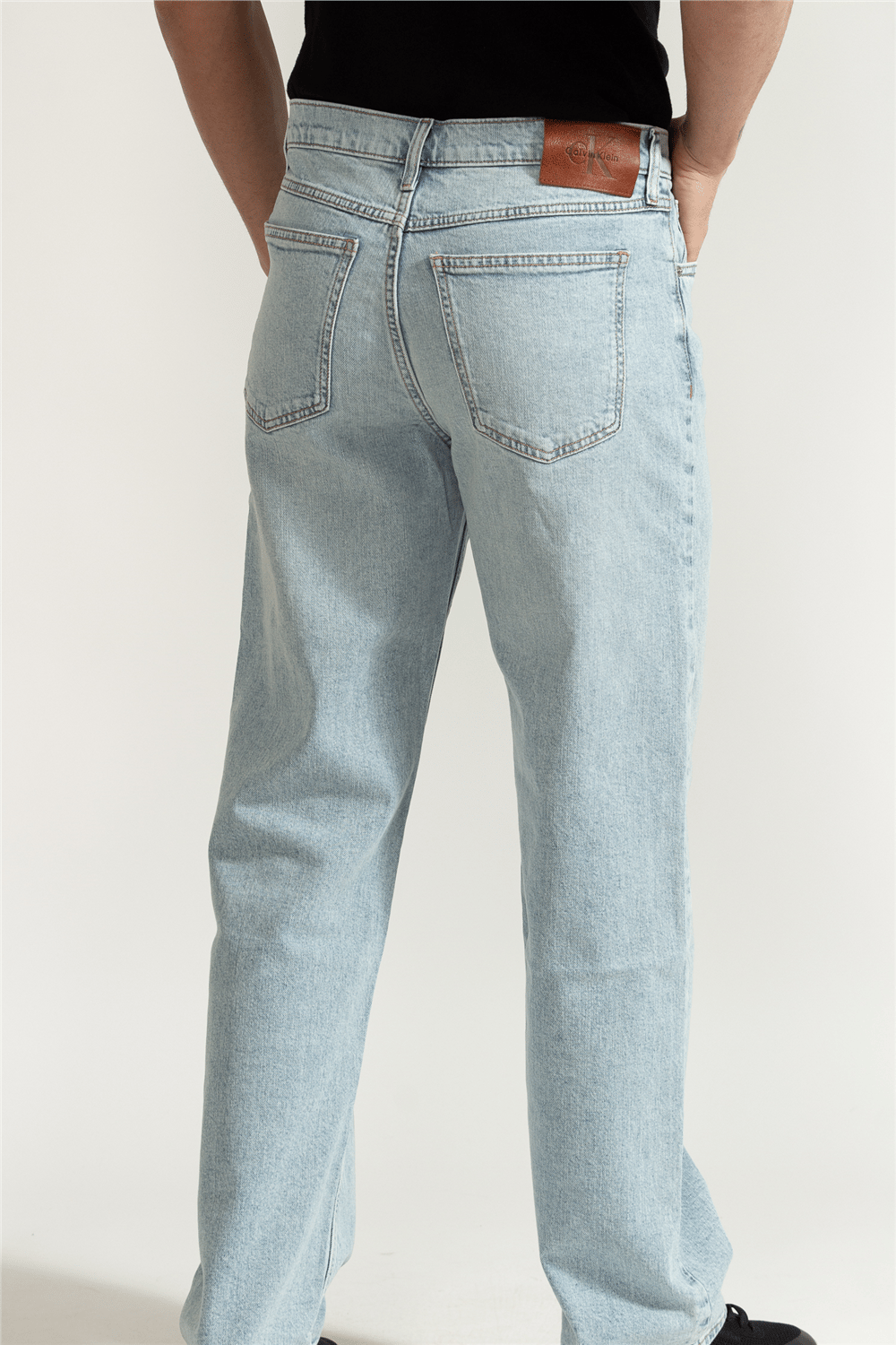Calvin Klein 90S Straight Spotlight Jean Erkek Jean Pantolon
