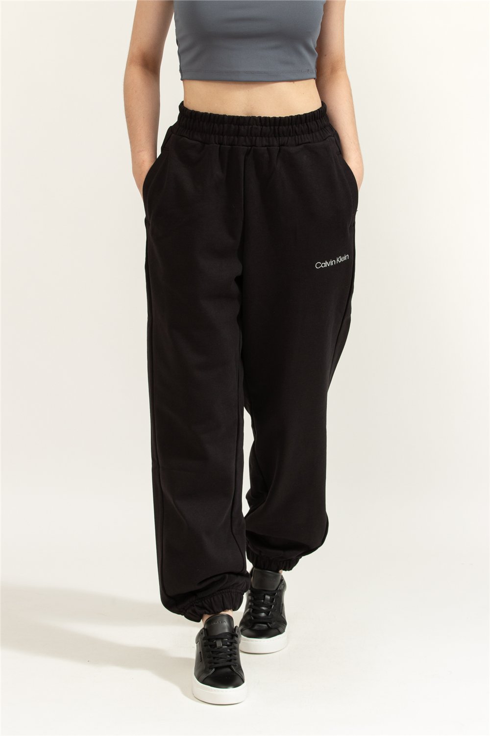 Calvin Klein A-Ls French Terry Emb Logo Pant Kadın Eşofman Altı