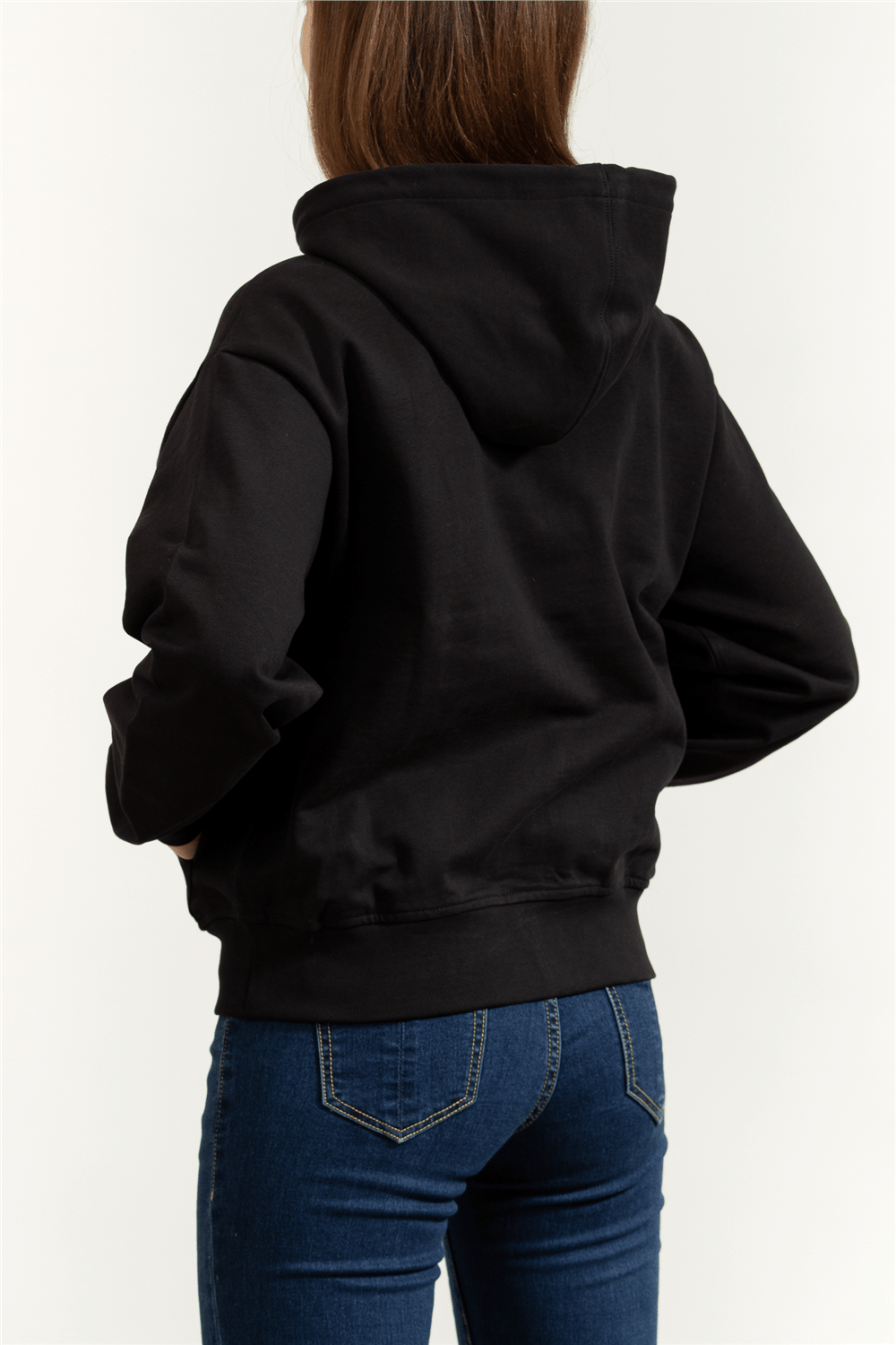 Calvin Klein Archive Logo French Terry Fz Hoo Kadın Fermuarlı Sweatshirt