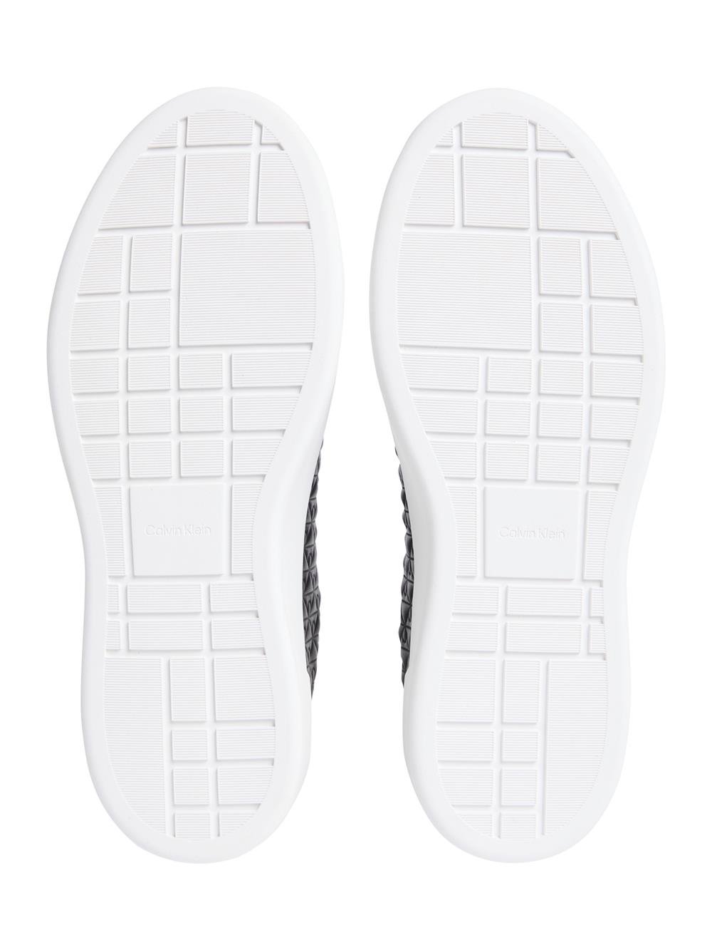 Calvin Klein Basket Lace Up Lth Aop Kadın Sneaker