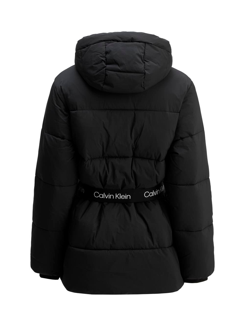 Calvin Klein Belted Midweight Puffer Kadın Mont