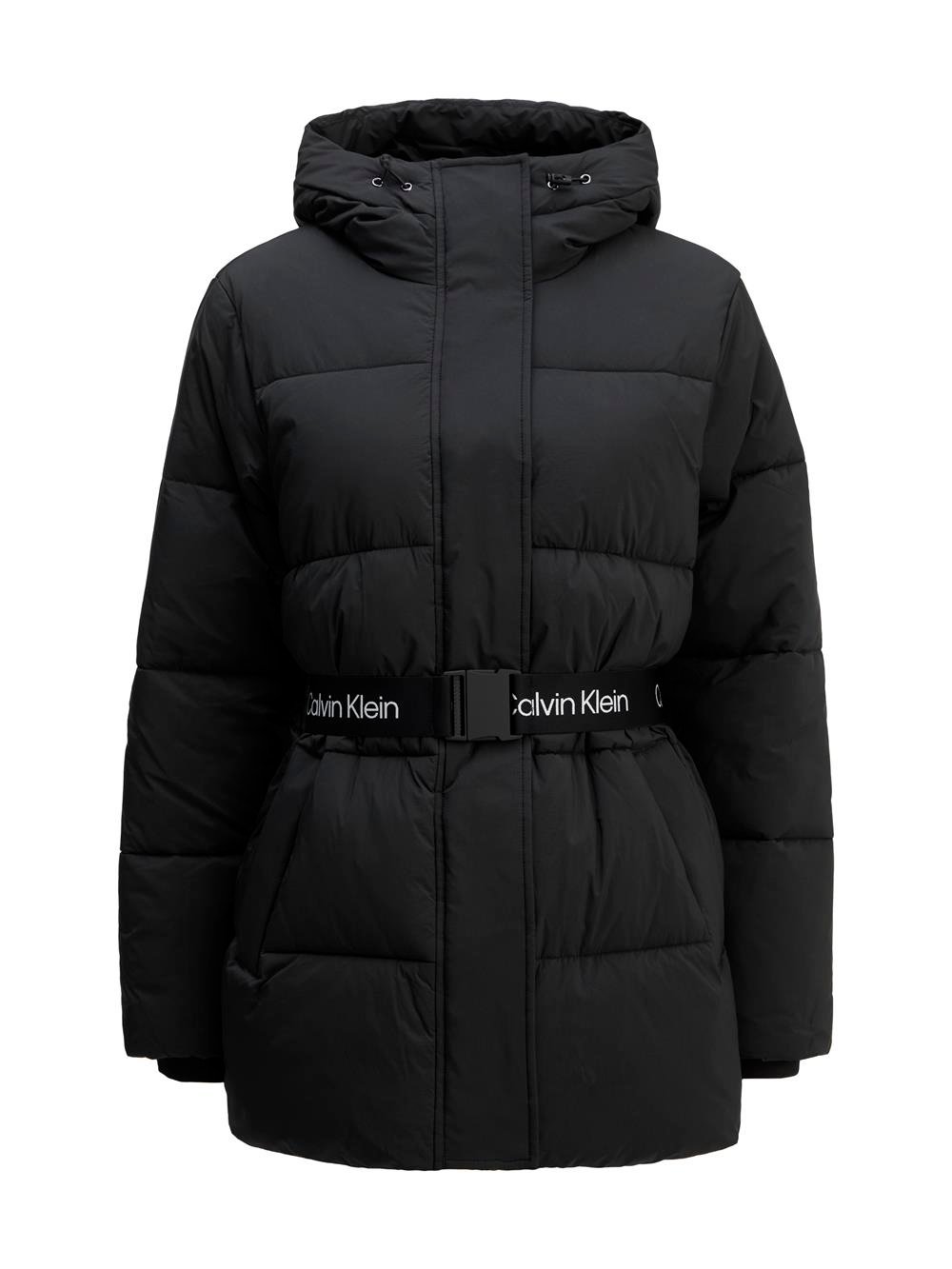 Calvin Klein Belted Midweight Puffer Kadın Mont