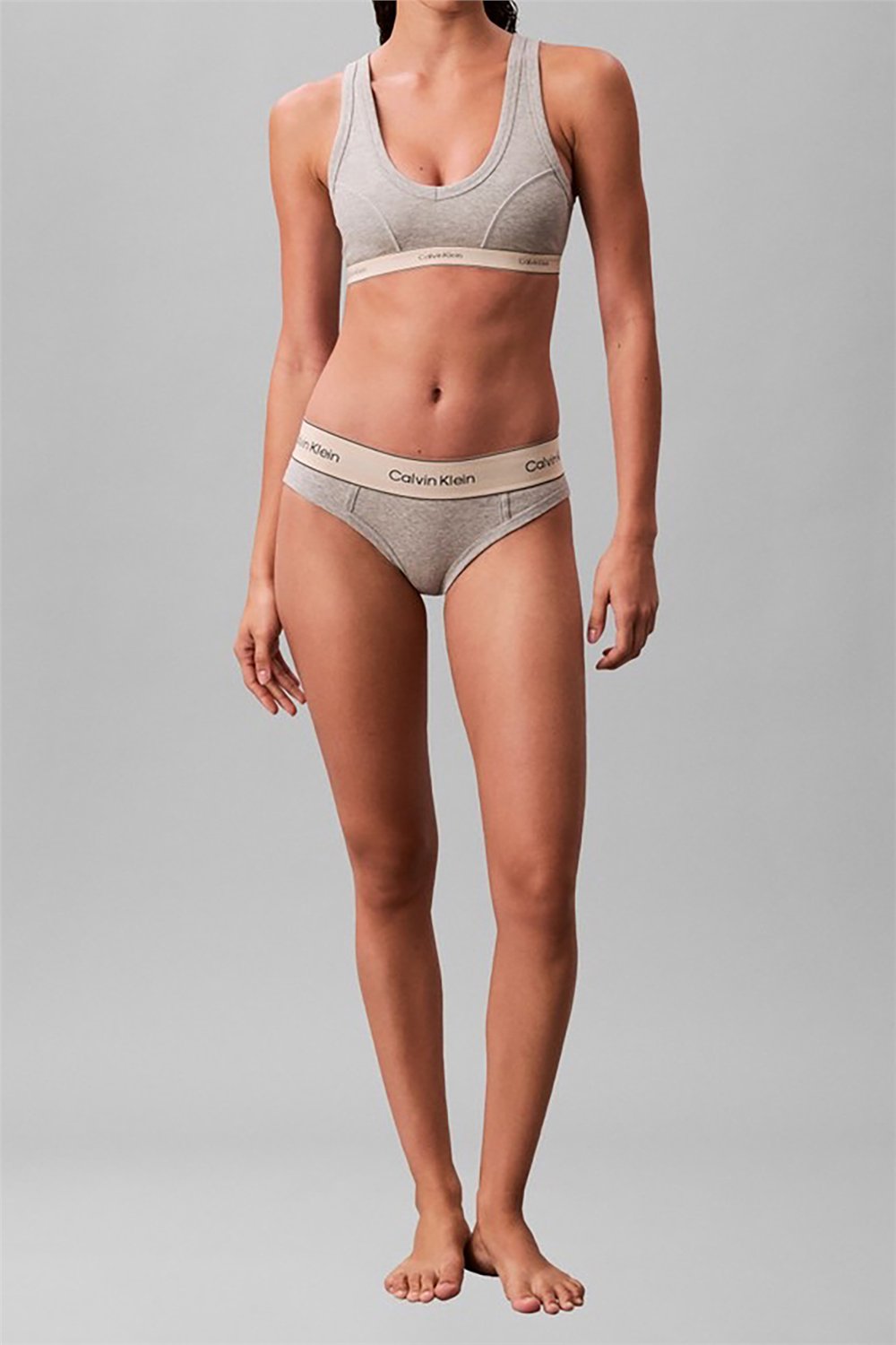 Calvin Klein Bikini Kadın Külot Gri