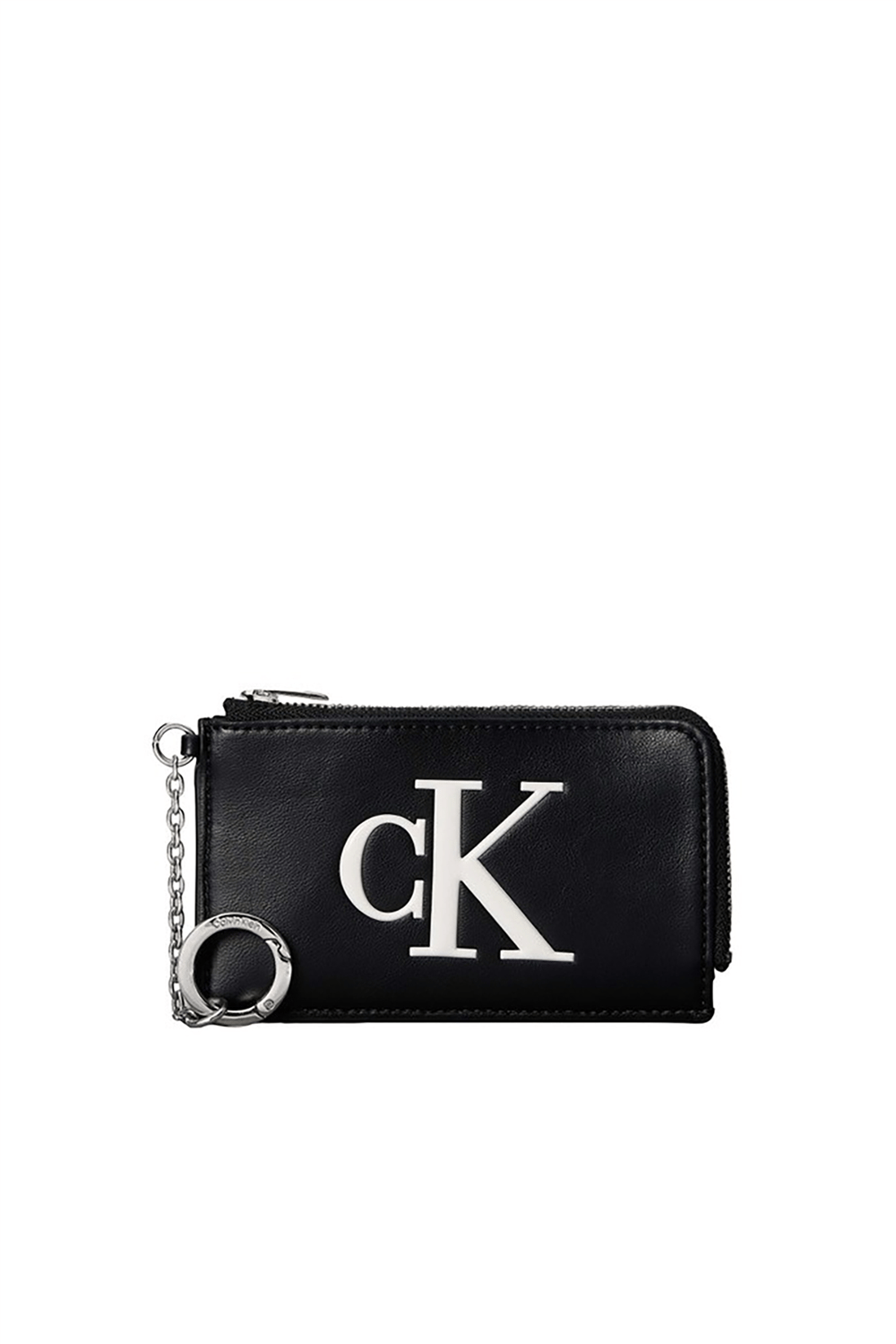 Calvin Klein Bold Ck L Zip Cardcase Kadın Kartlık Siyah