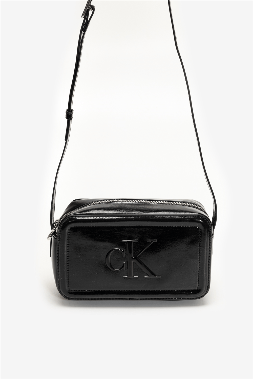 Calvin Klein Bold CK Metallic Camera Bag Kadın Mini Omuz Çantası