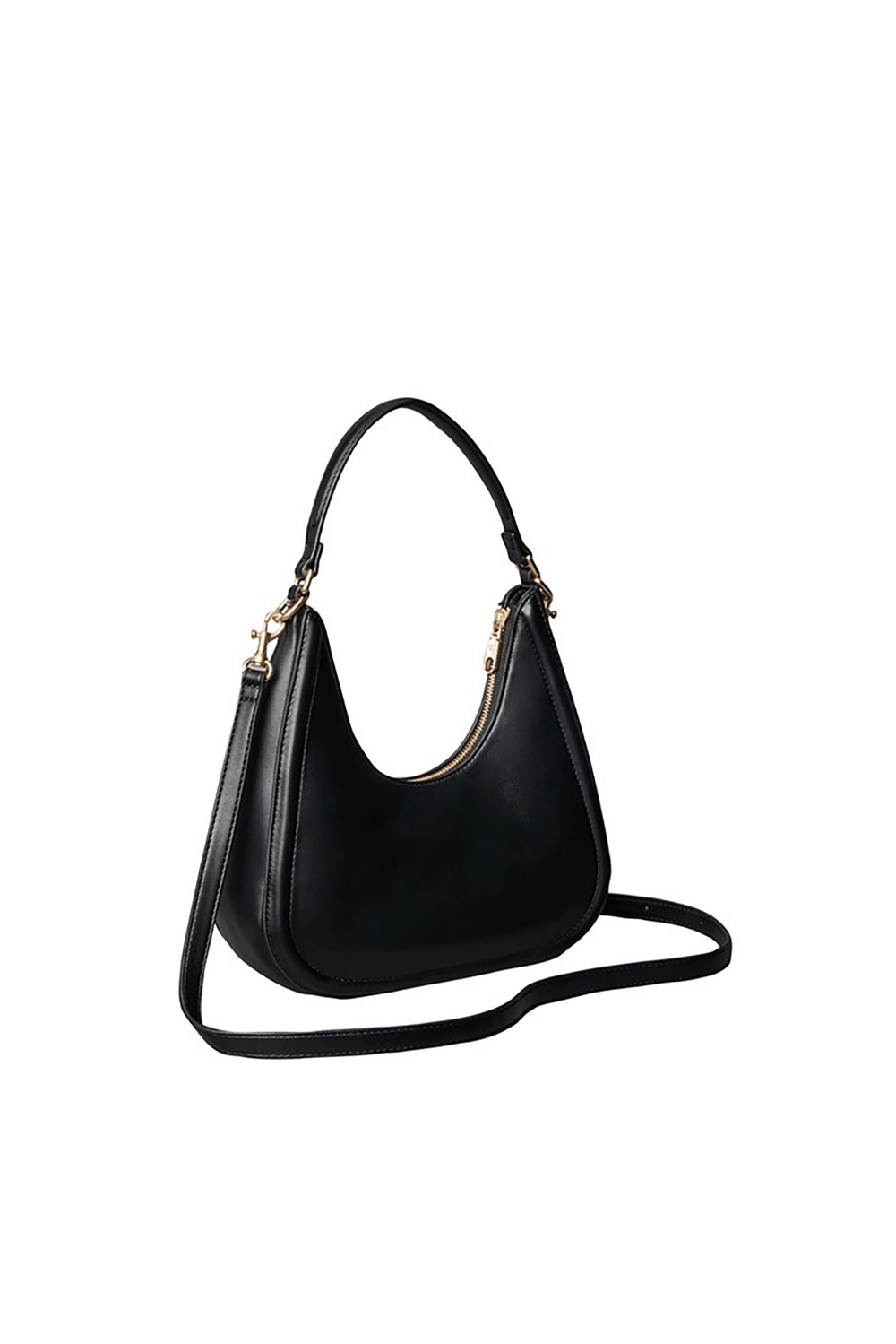 Calvin Klein Bold Ck Small Crescent Bag Kadın Mini Omuz Çantası Siyah