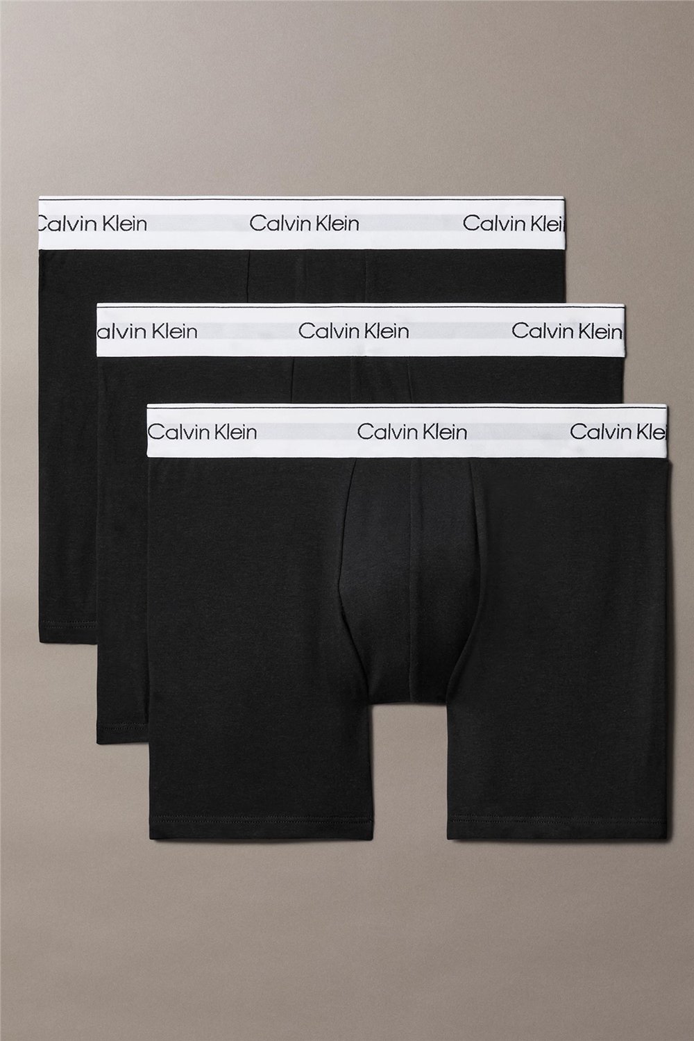 Calvin Klein Boxer Brief 3Pk Erkek 3lü Boxer Siyah