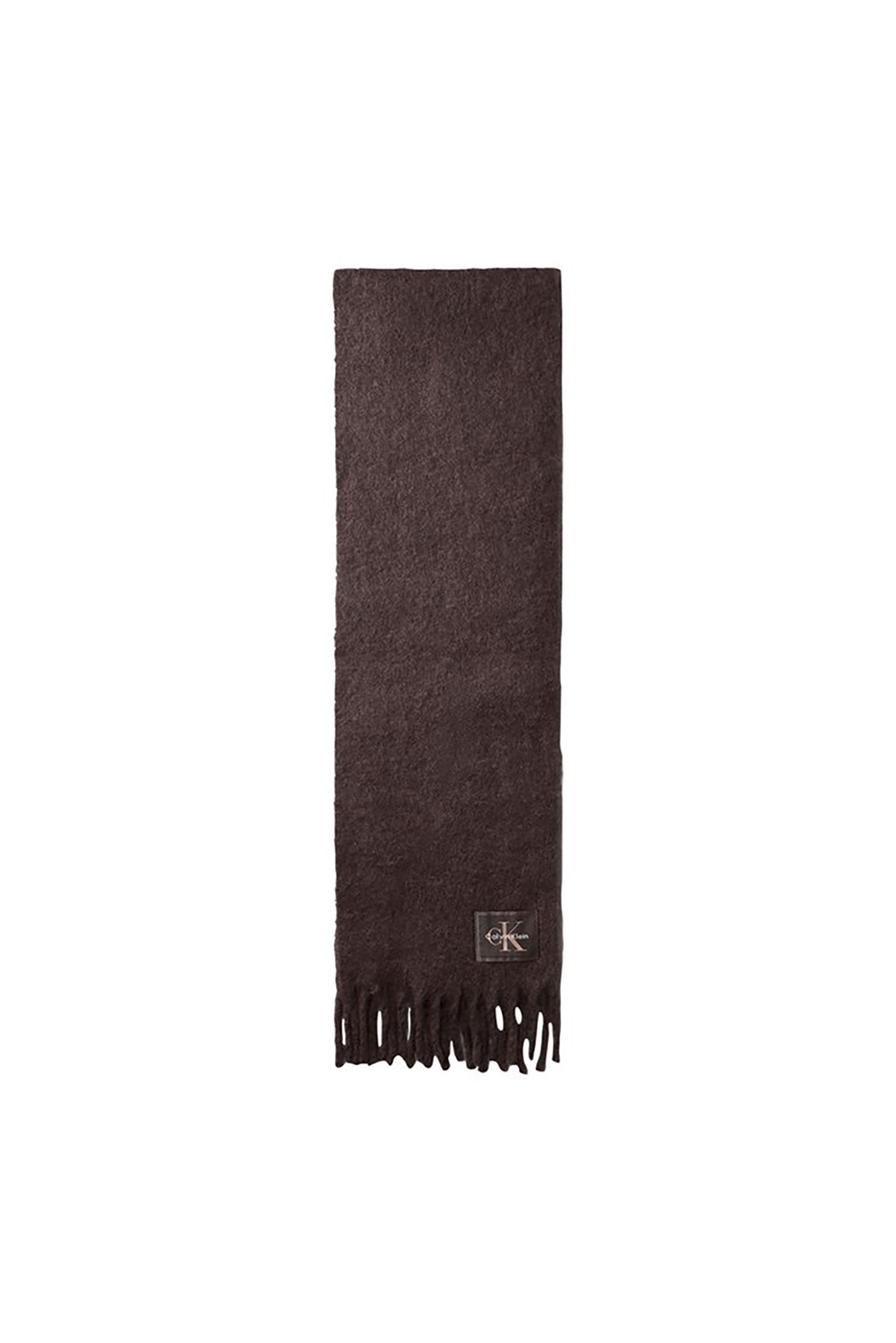 Calvin Klein Brus﻿Hed Solid HW Scarf Kadın Atkı Kahverengi