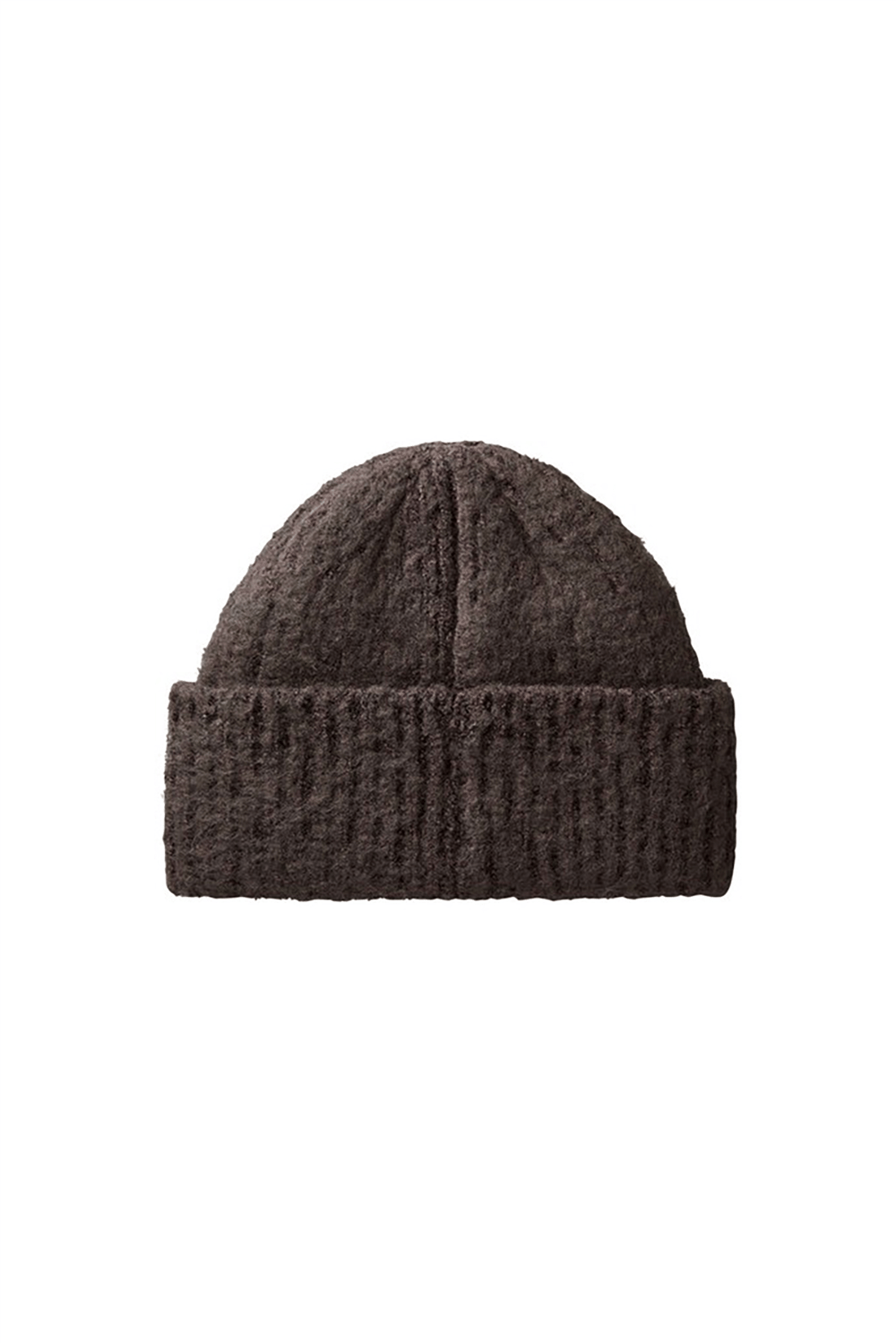 Calvin Klein Brushed Solid Chunky Rib Beanie Kadın Bere Kahverengi