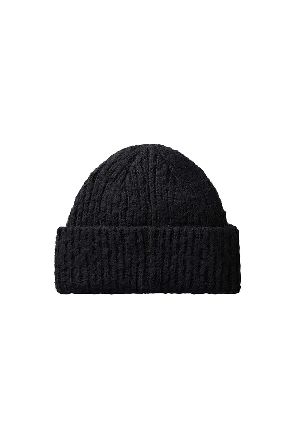 Calvin Klein Brushed Solid Chunky Rib Beanie Kadın Bere Siyah