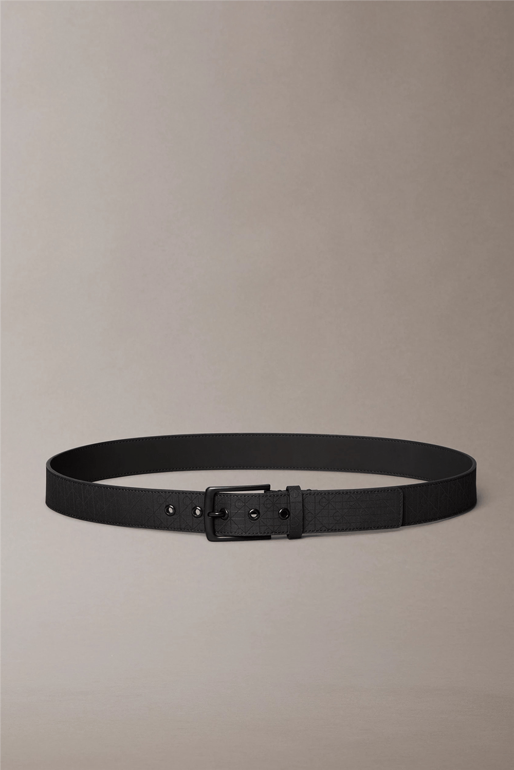 Calvin Klein Casual Sport Ripstop 35Mm Fixed Erkek Kemer Siyah
