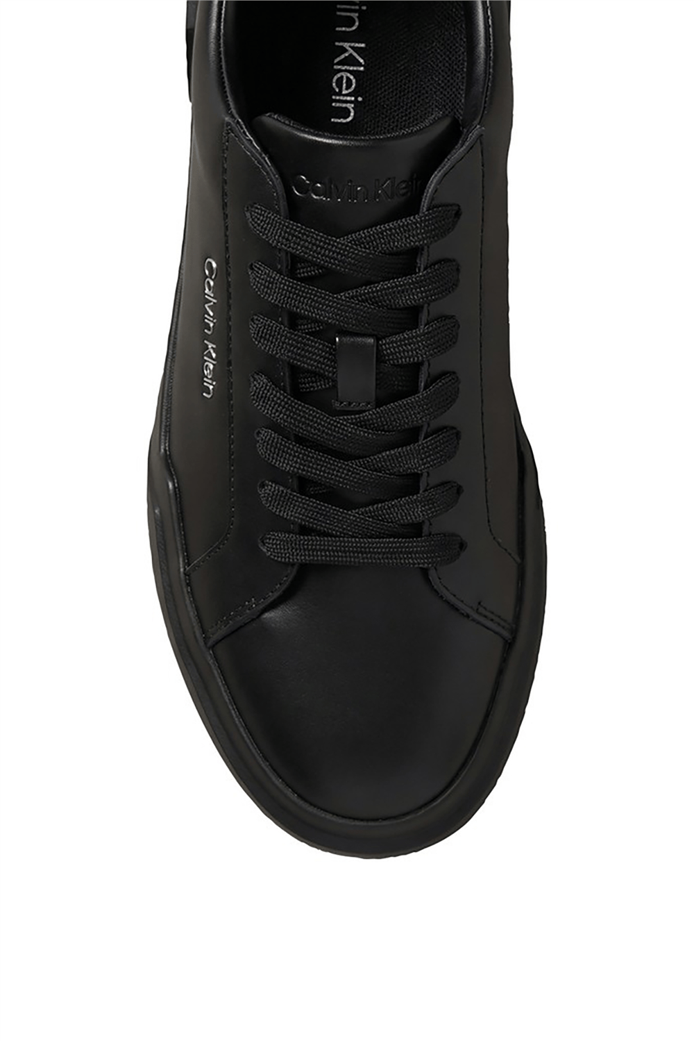 Calvin Klein Chunky Cups Laceup Lth Aop Bt Erkek Sneaker Siyah