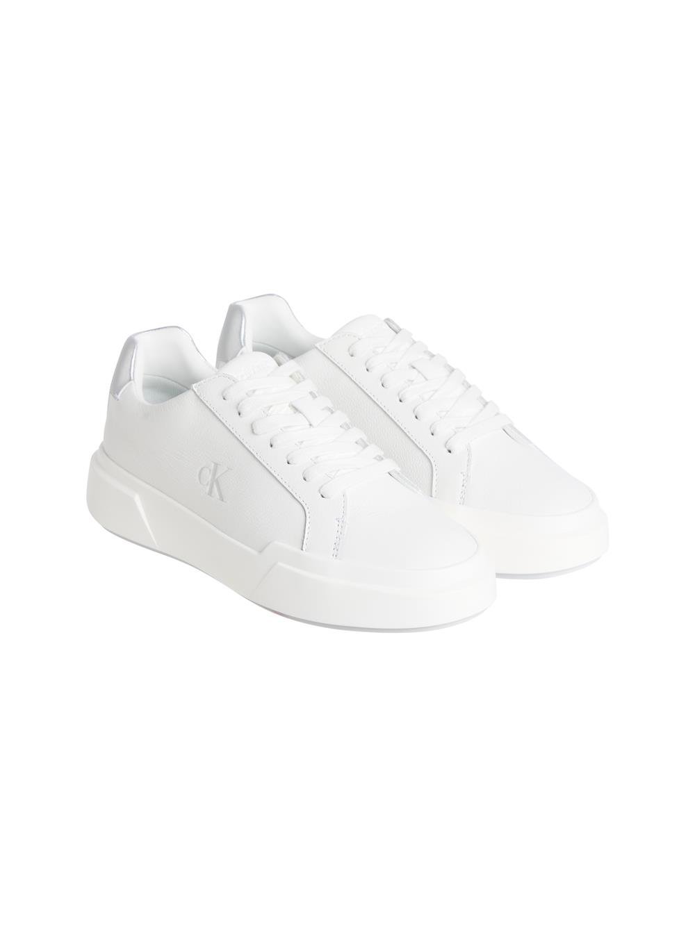 Calvin Klein Chunky Cupsole Lace Up Lth Met Kadın Sneaker