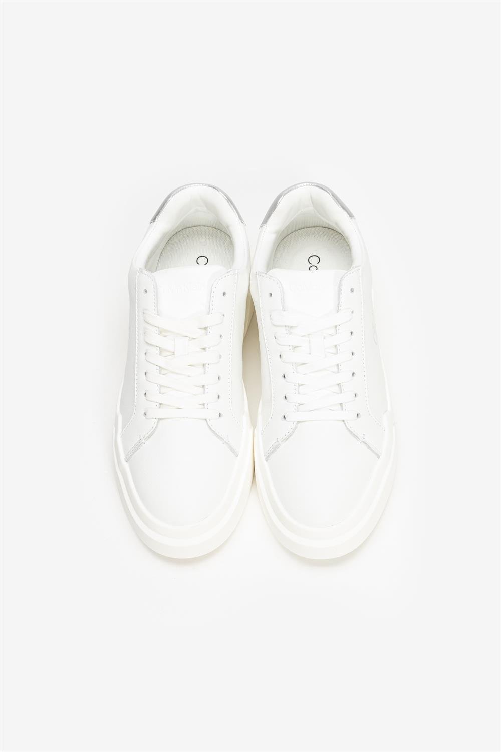 Calvin Klein Chunky Cupsole Lace Up Lth Met Kadın Sneaker