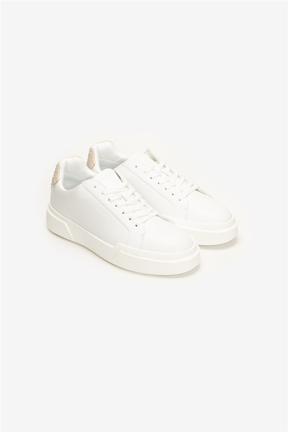 Calvin Klein Chunky Cupsole Laceup Lth Bt Aop Erkek Sneaker