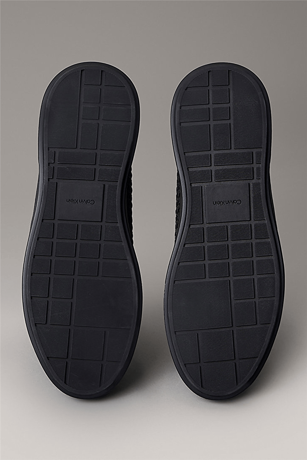 Calvin Klein Chunky Cupsole Laceup Lth Aop Erkek Sneaker Siyah