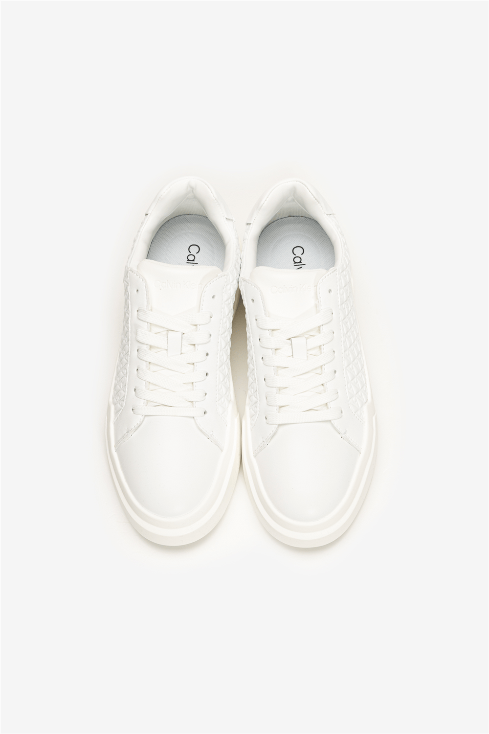 Calvin Klein Chunky Cupsole Laceup Lth Aop Kadın Sneaker
