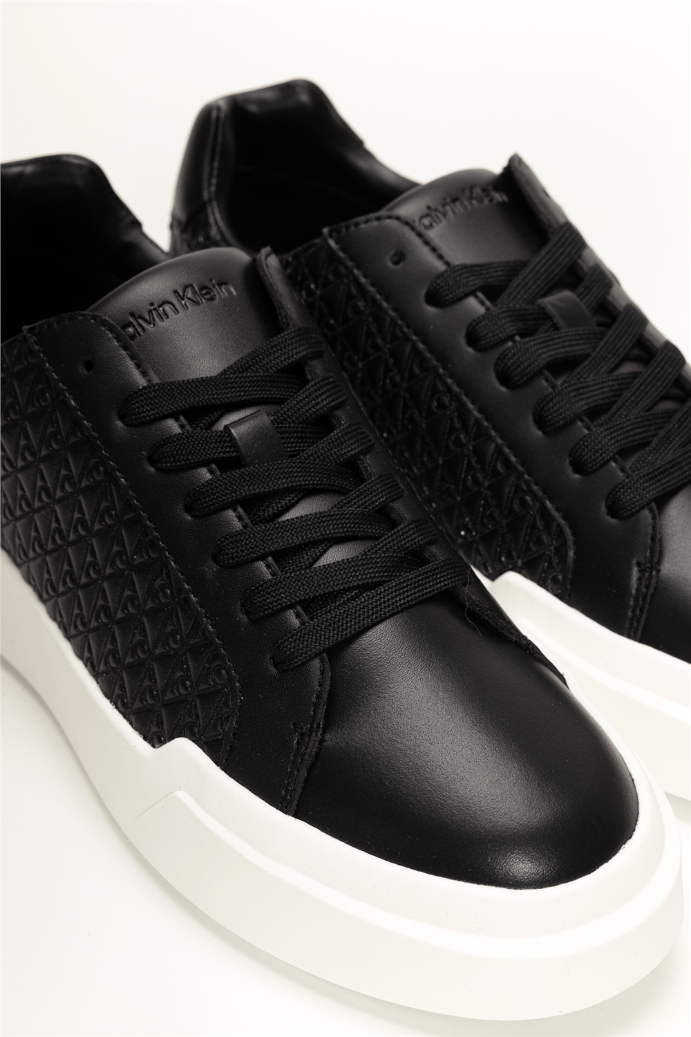 Calvin Klein Chunky Cupsole Laceup Lth Aop Kadın Sneaker