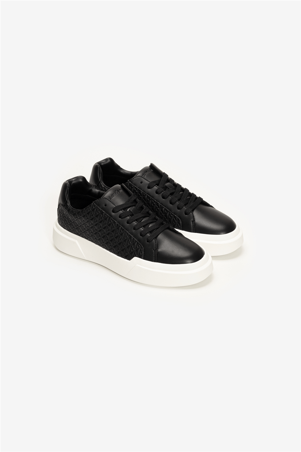 Calvin Klein Chunky Cupsole Laceup Lth Aop Kadın Sneaker