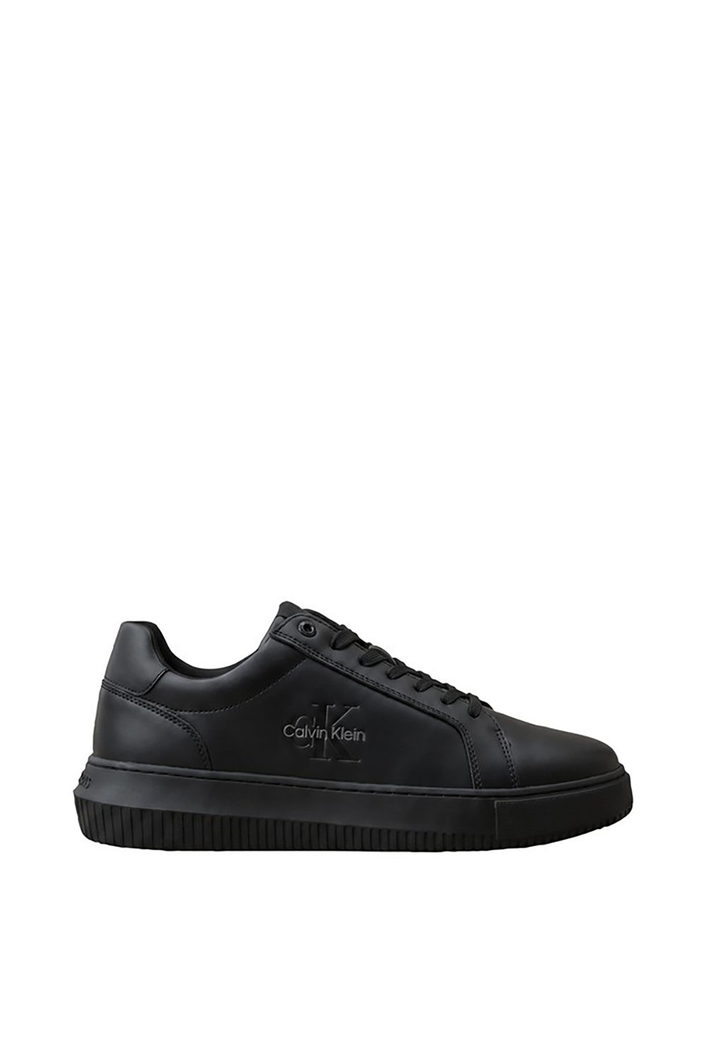 Calvin Klein Chunky Cupsole Mono Lth Erkek Sneaker Siyah