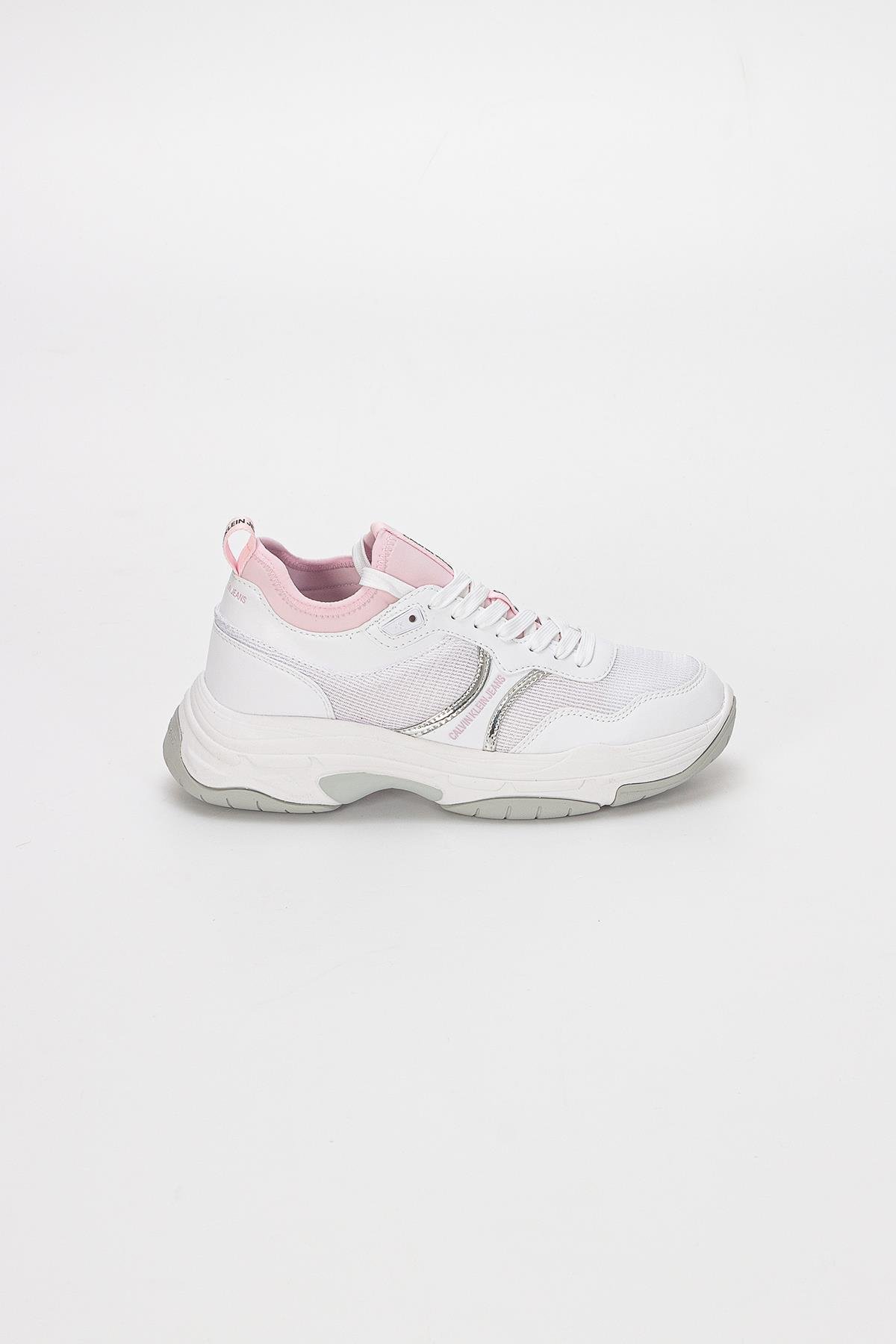 Calvin Klein Chunky Sole Sock Laceup Pu-Ny Kadın Sneaker