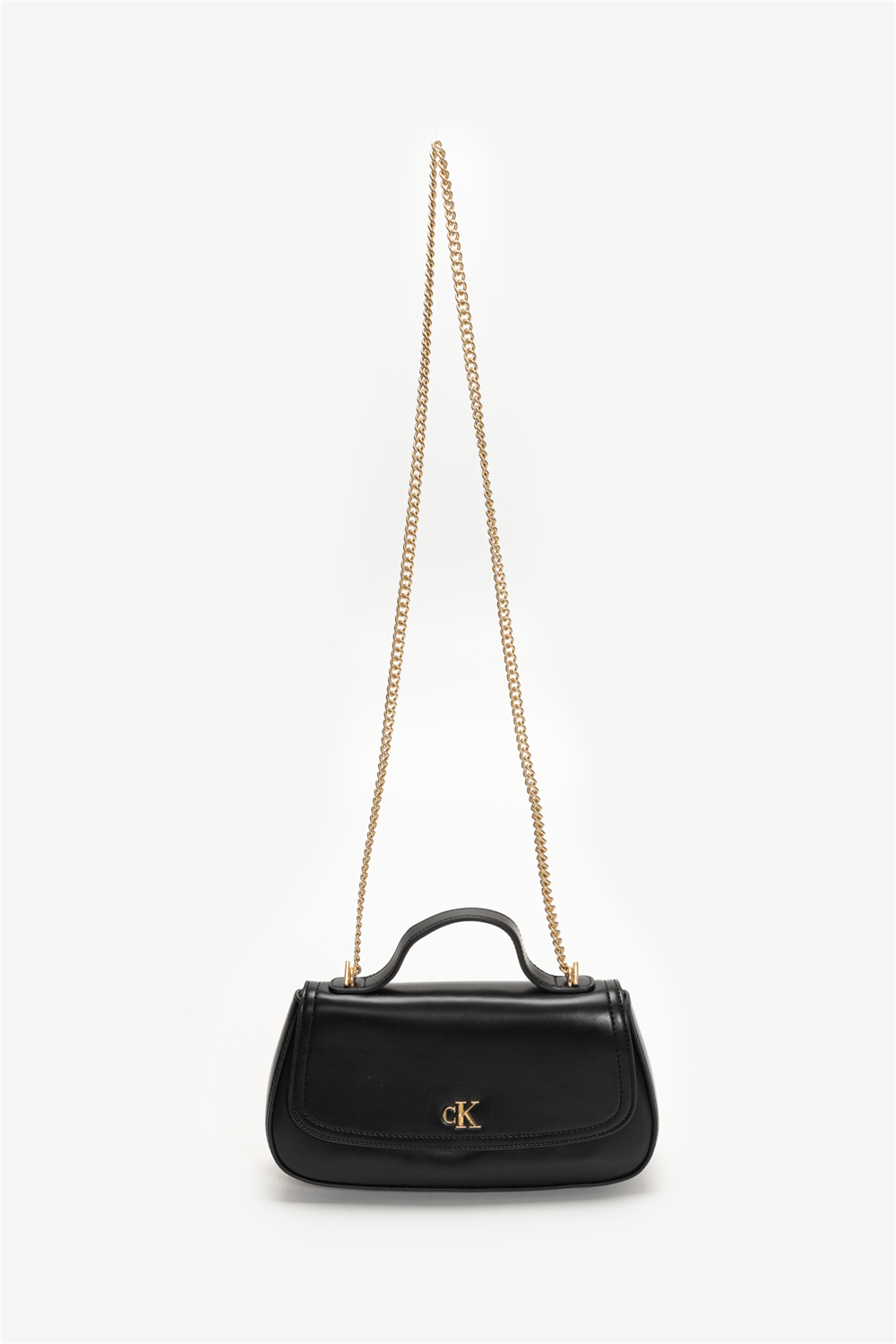 Calvin Klein CK Top Handle With Chain Bag Kadın Mini Omuz Çantası